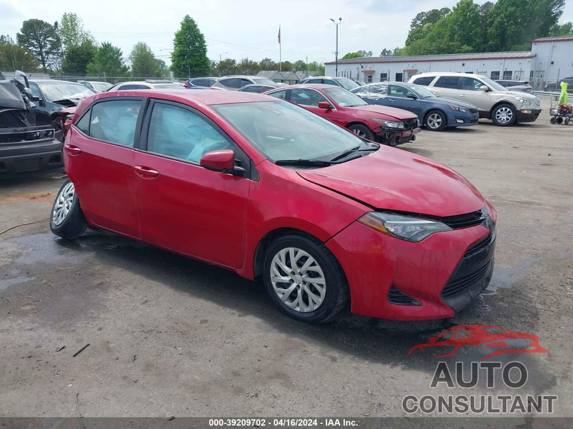 TOYOTA COROLLA 2017 - 2T1BURHE9HC790983