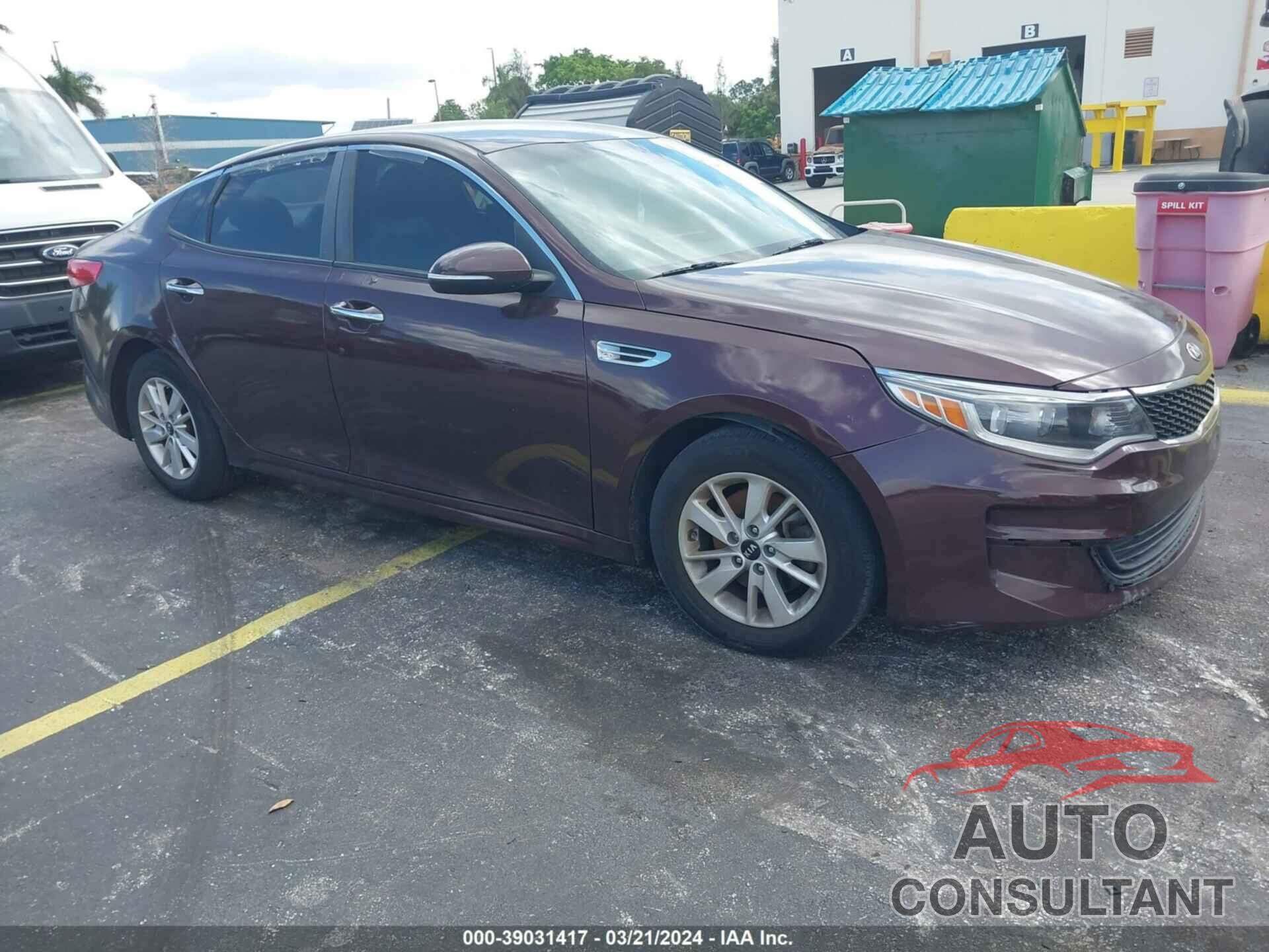 KIA OPTIMA 2016 - 5XXGT4L35GG032020