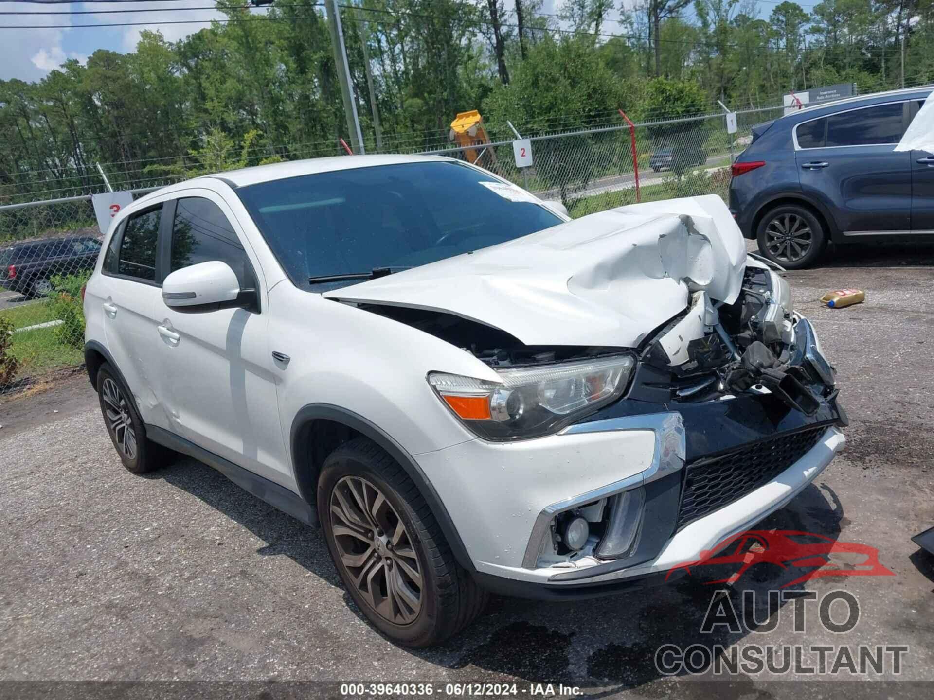 MITSUBISHI OUTLANDER SPORT 2019 - JA4AP4AU9KU014624