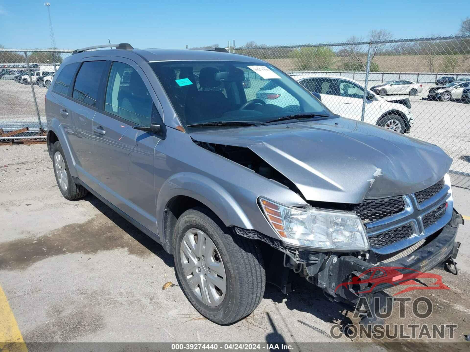 DODGE JOURNEY 2018 - 3C4PDCAB6JT428227
