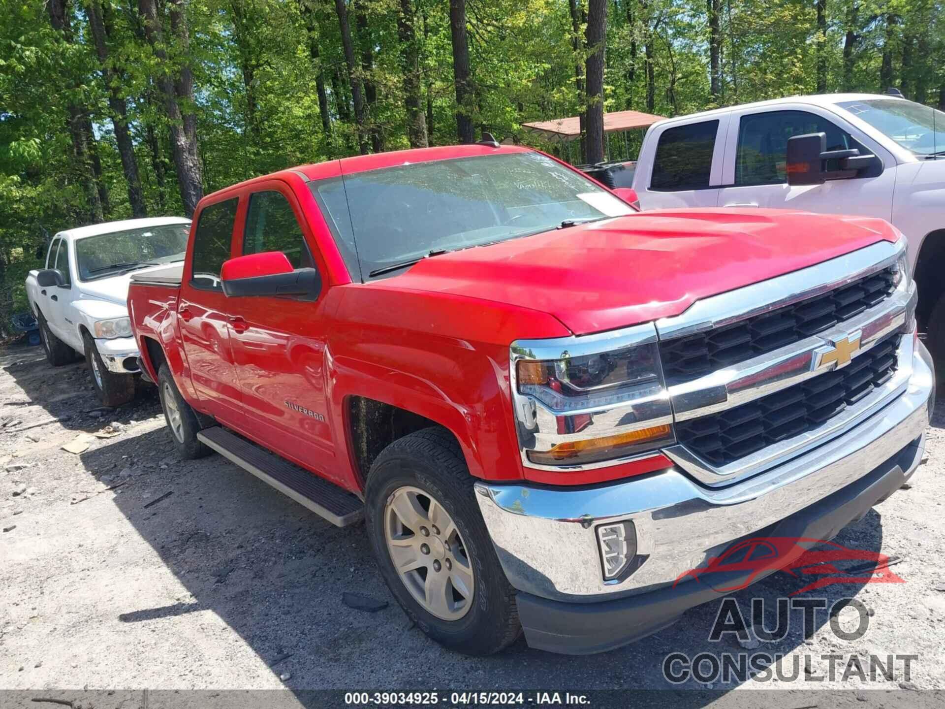 CHEVROLET SILVERADO 1500 2018 - 3GCPCREC7JG599196