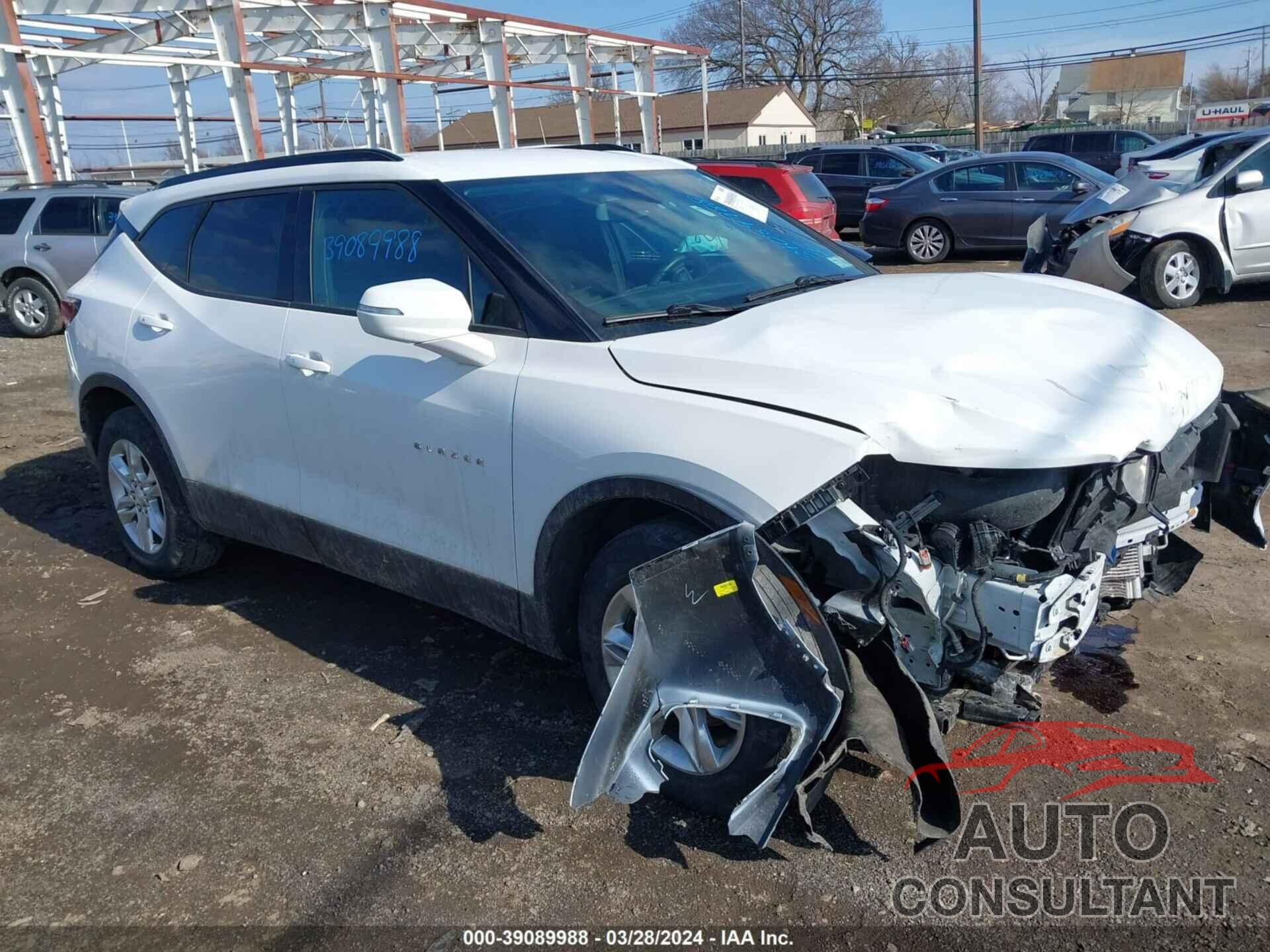 CHEVROLET BLAZER 2021 - 3GNKBHRS0MS558443