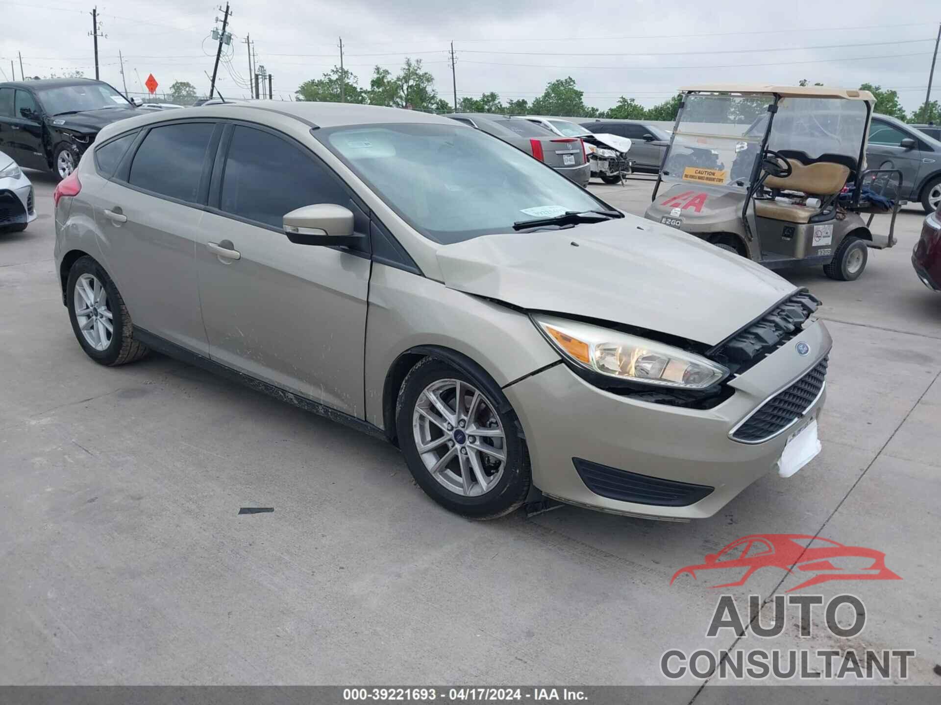 FORD FOCUS 2016 - 1FADP3K22GL398534