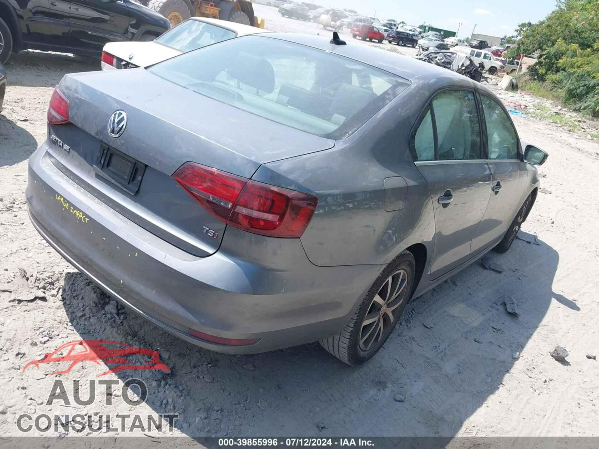 VOLKSWAGEN JETTA 2017 - 3VWDB7AJ8HM415486