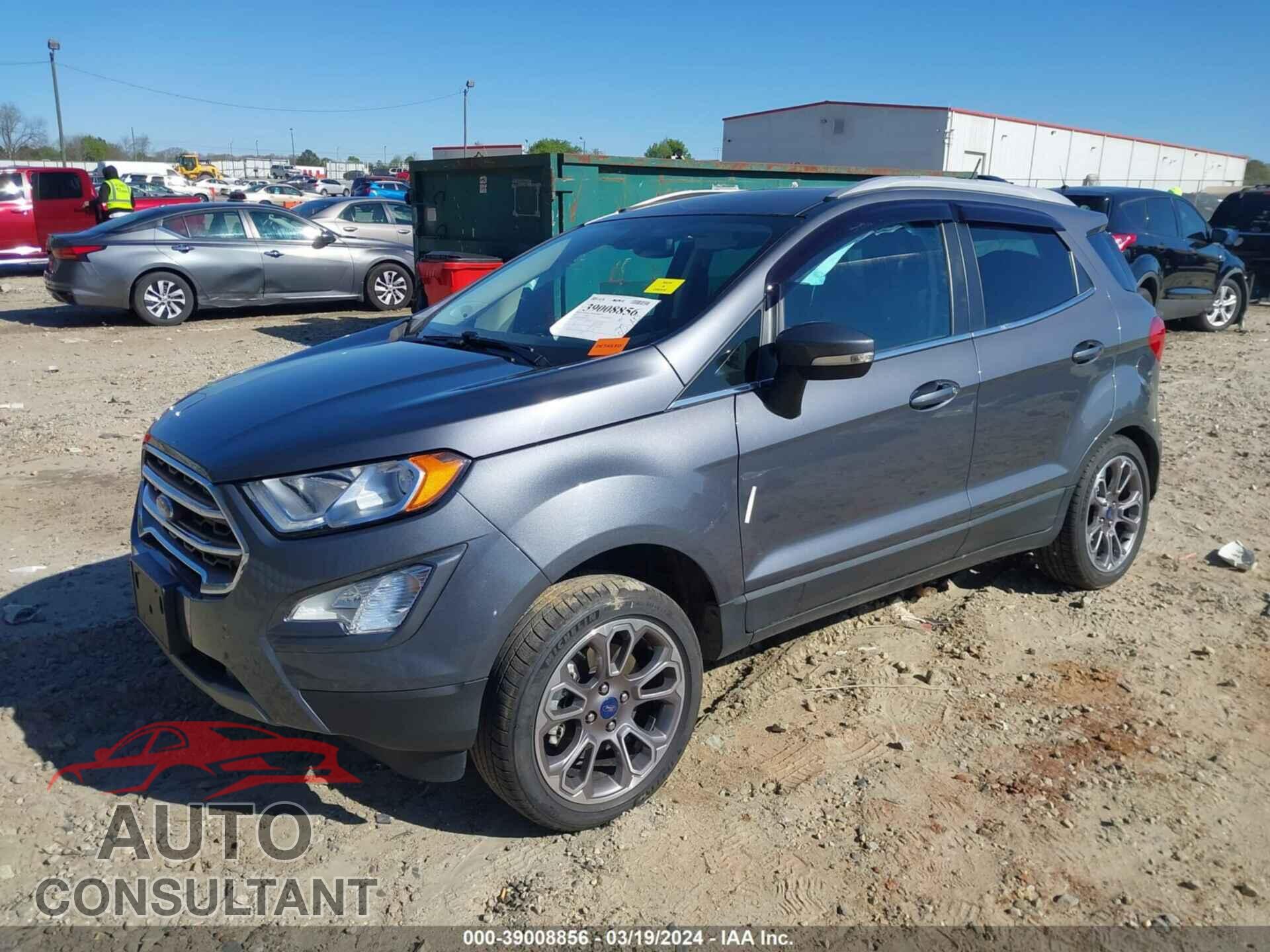 FORD ECOSPORT 2021 - MAJ6S3KL9MC399787