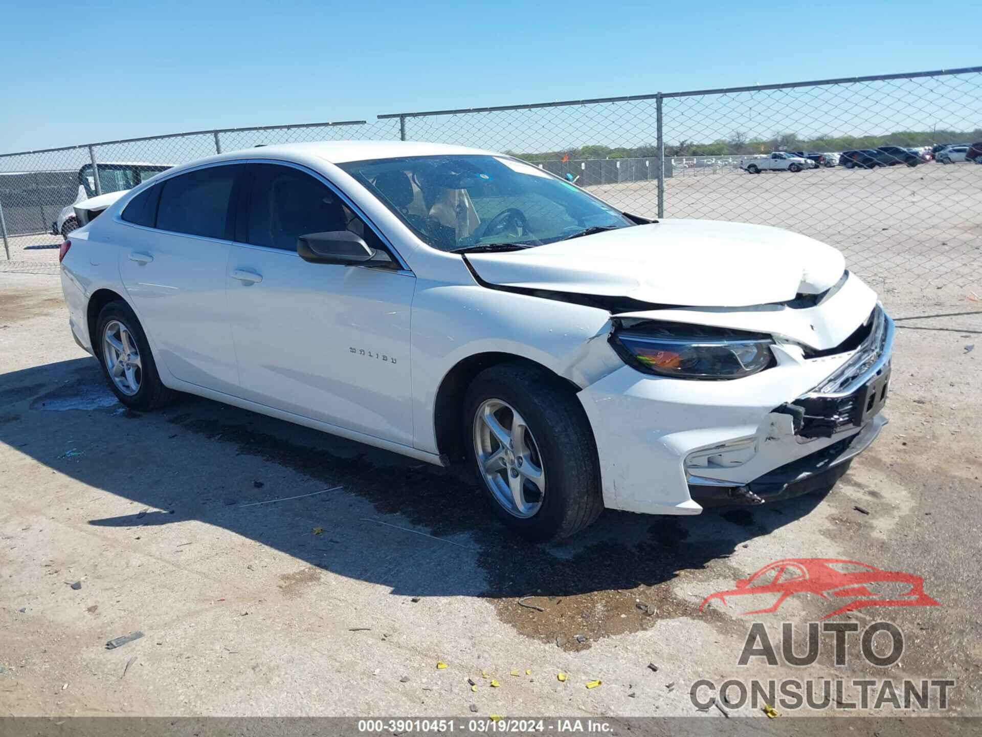 CHEVROLET MALIBU 2017 - 1G1ZB5ST1HF235675