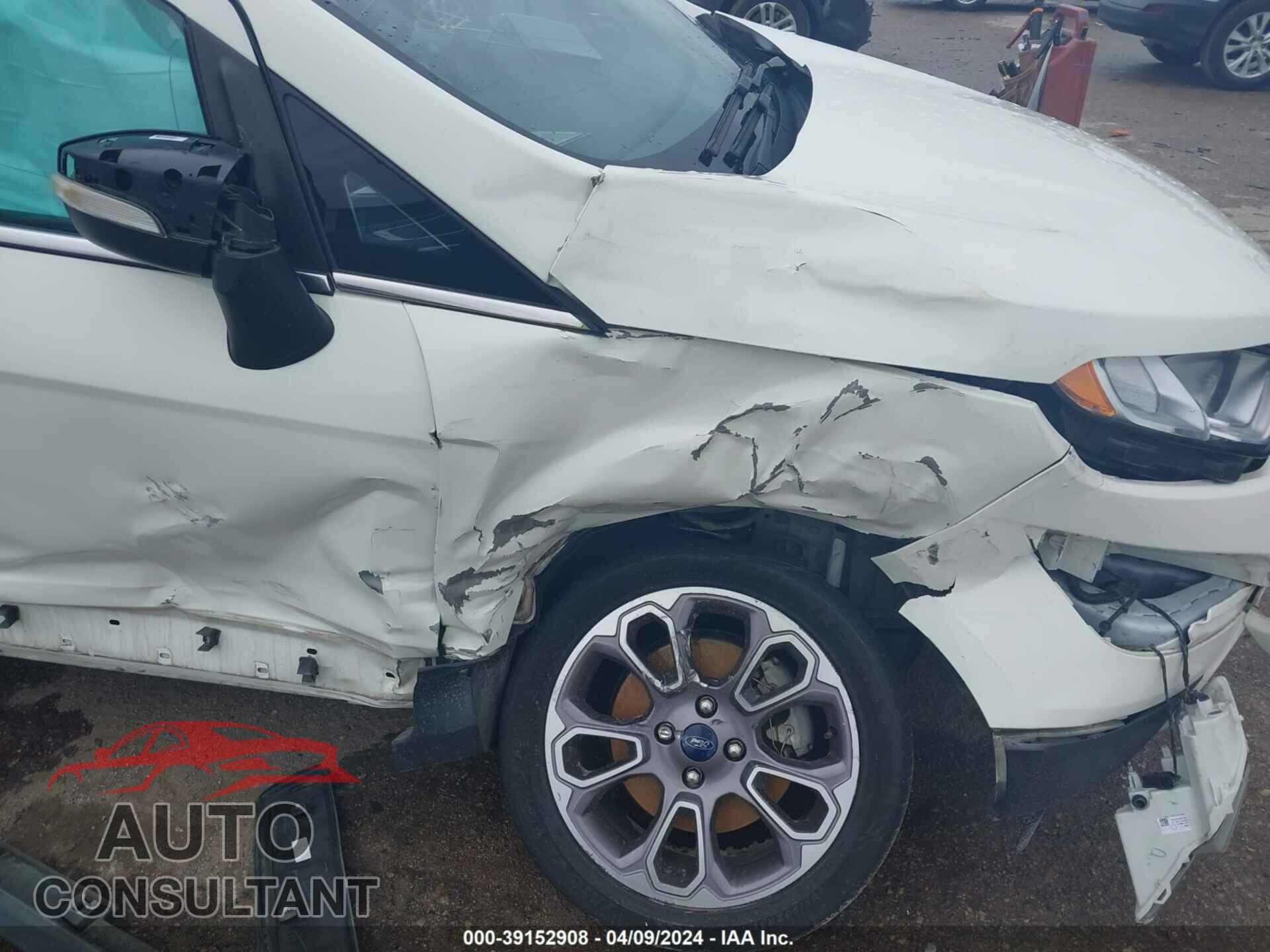 FORD ECOSPORT 2020 - MAJ6S3KL1LC359959