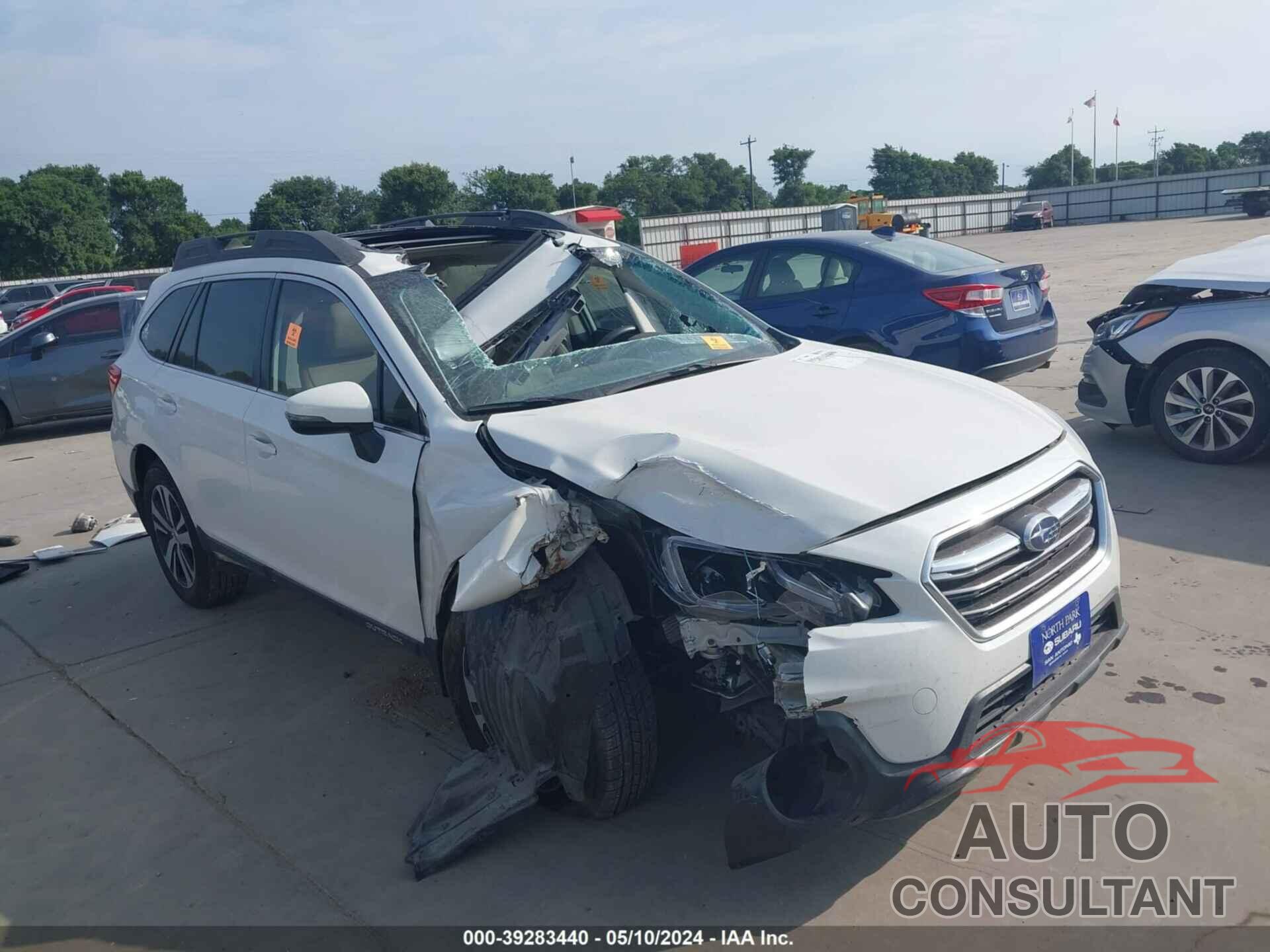 SUBARU OUTBACK 2018 - 4S4BSANCXJ3346449