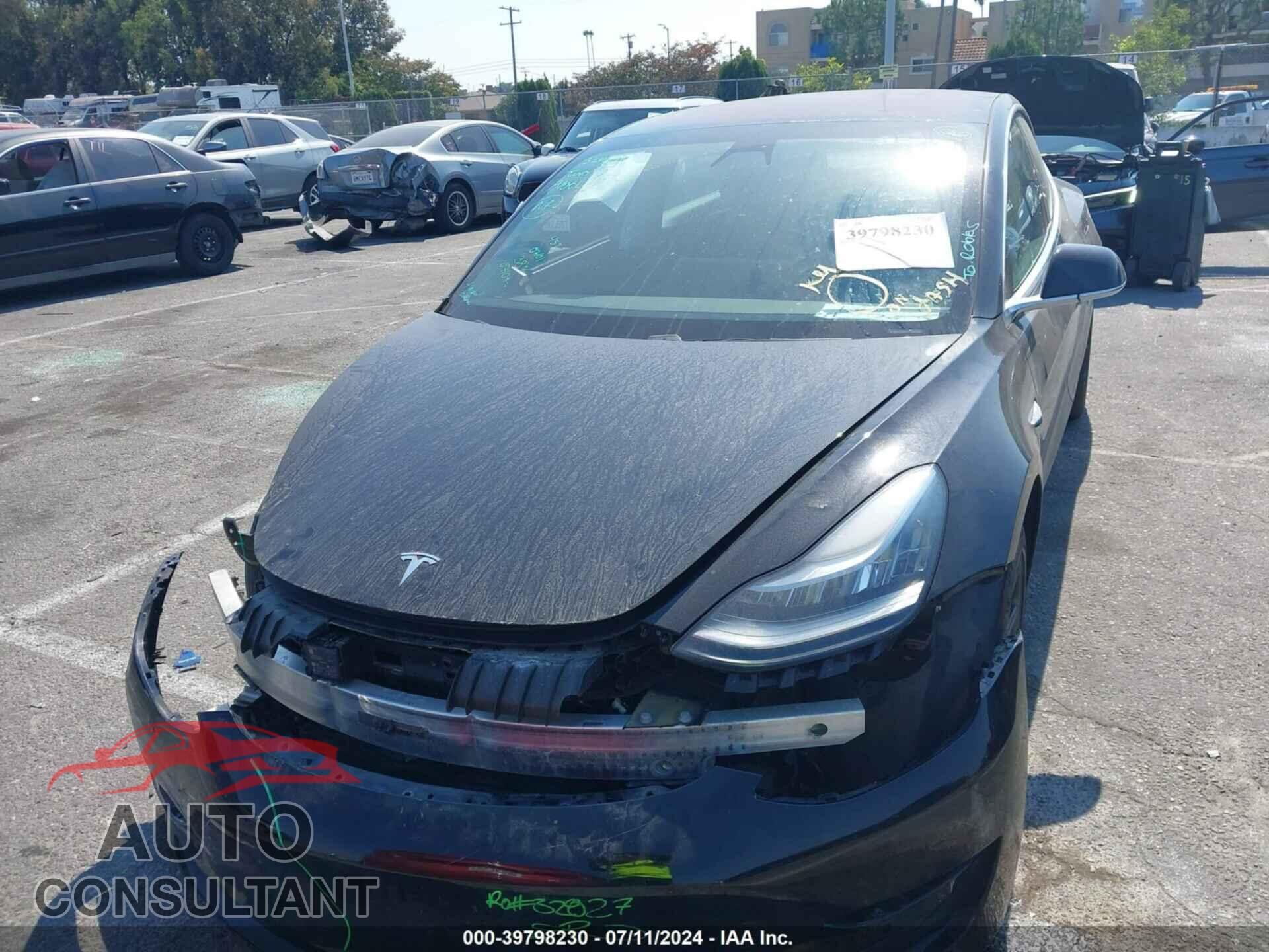 TESLA MODEL 3 2019 - 5YJ3E1EA3KF304546
