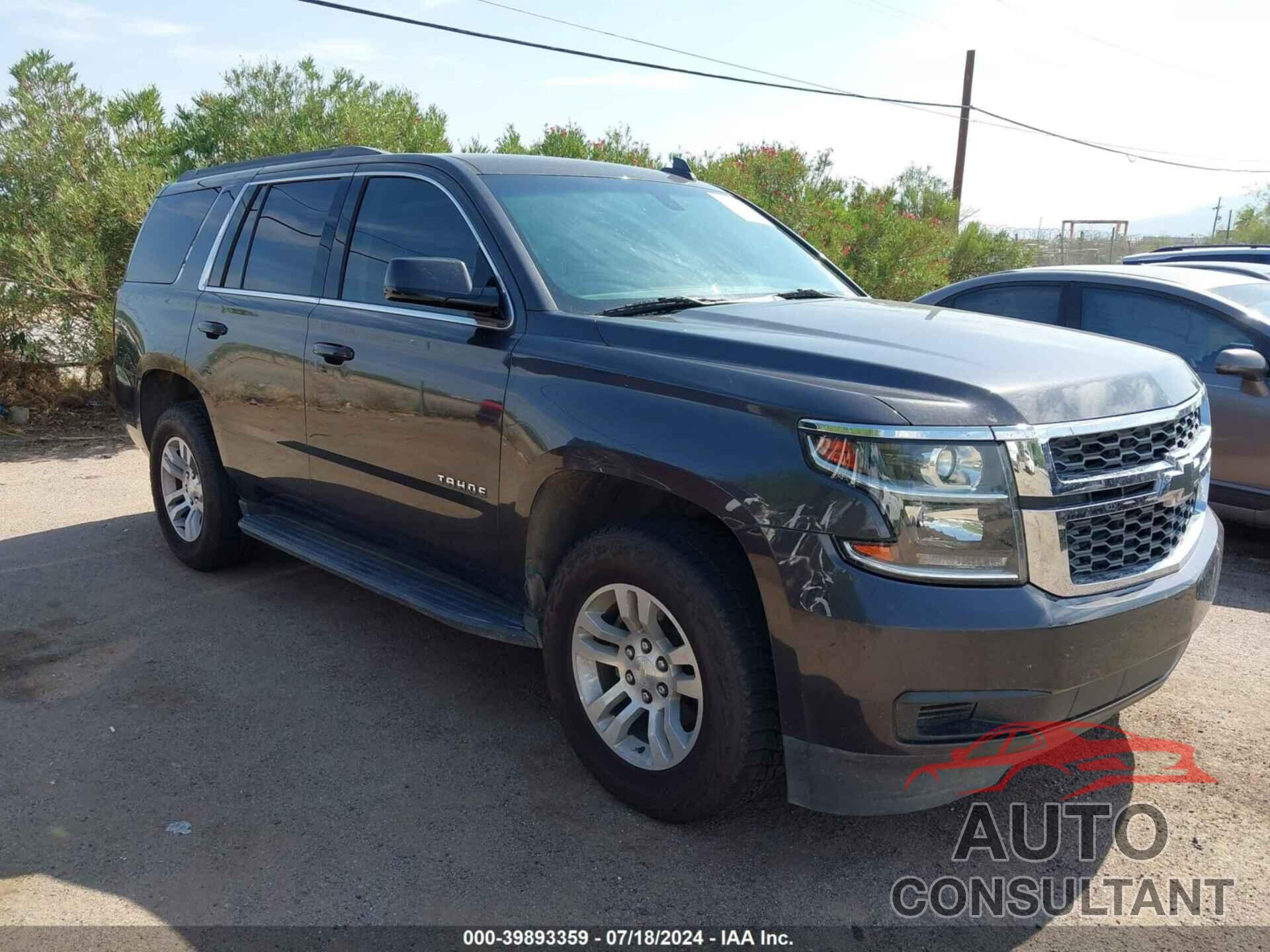 CHEVROLET TAHOE 2018 - 1GNSKAKC0JR364889