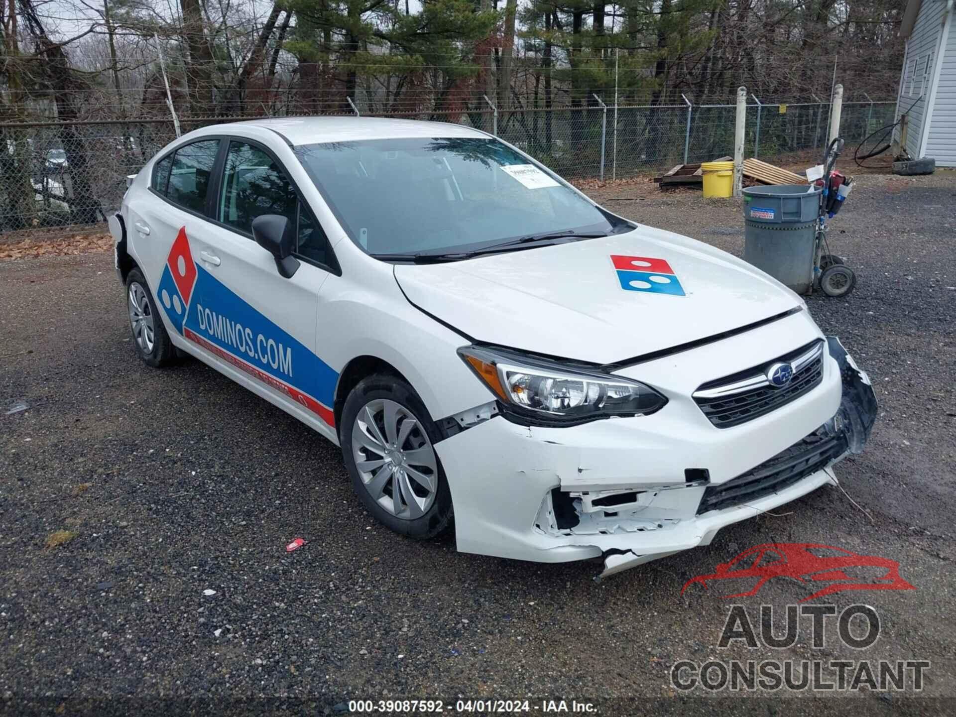 SUBARU IMPREZA 2022 - 4S3GKAB62N3606468