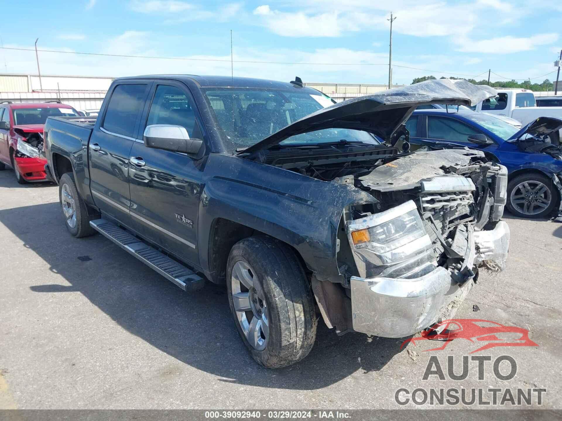 CHEVROLET SILVERADO 1500 2017 - 3GCPCSECXHG473075