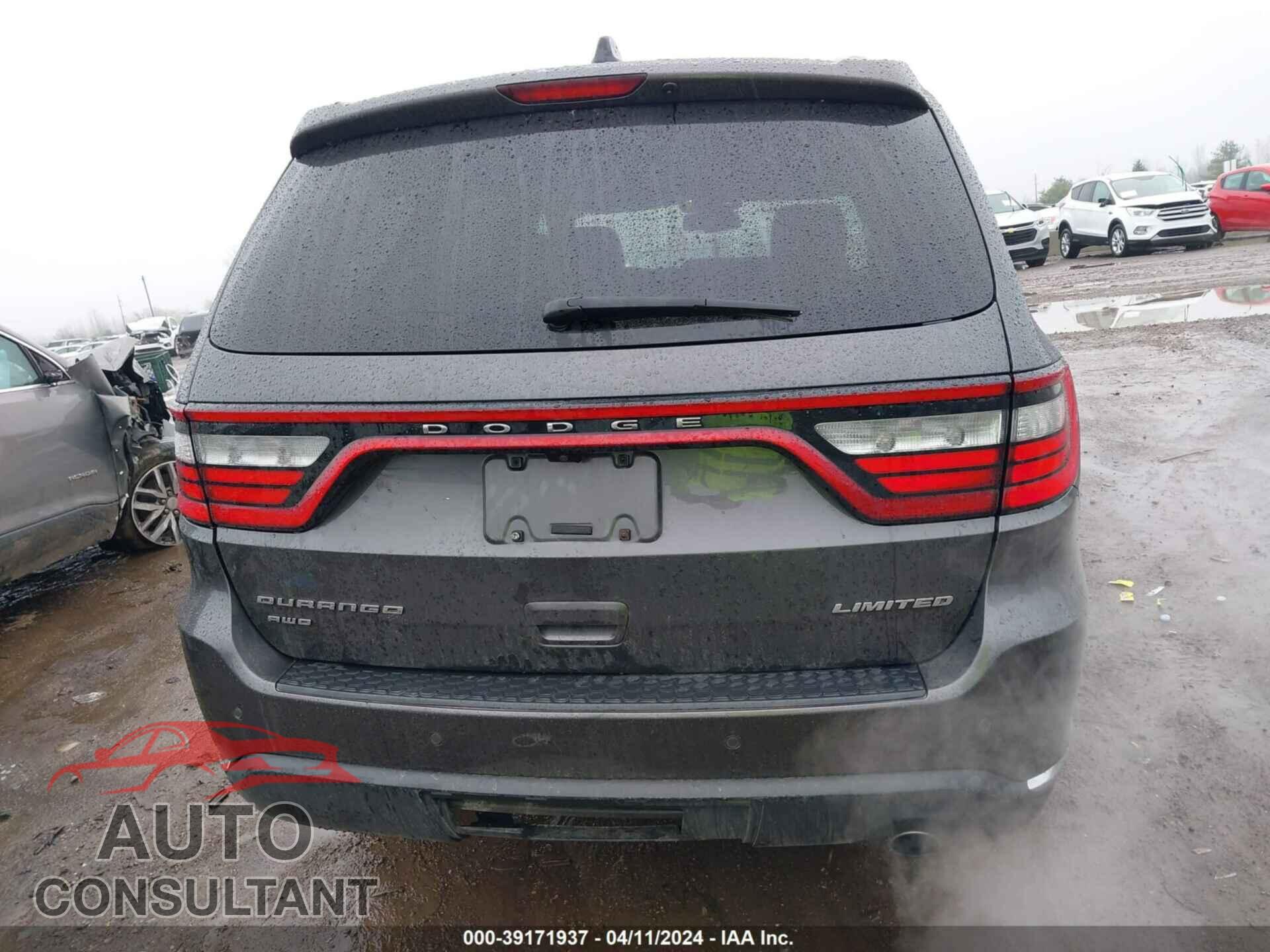 DODGE DURANGO 2016 - 1C4RDJDG1GC455666