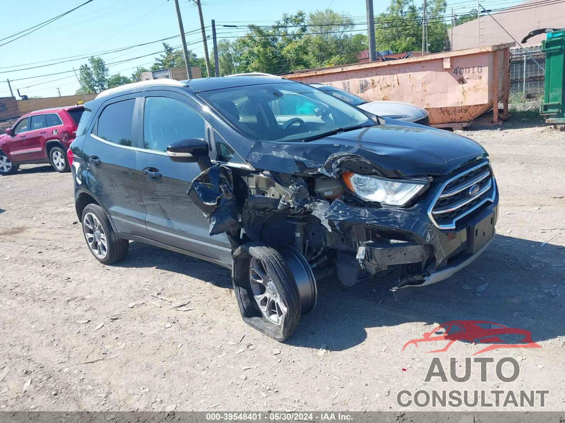 FORD ECOSPORT 2020 - MAJ6S3KL9LC351687