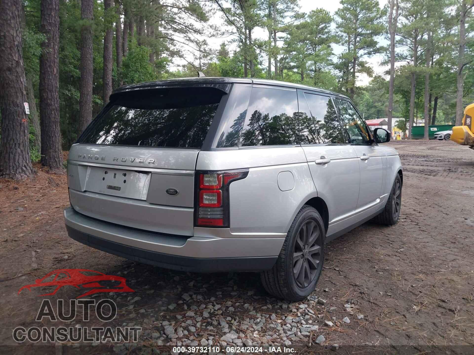 LAND ROVER RANGE ROVER 2016 - SALGS2VF3GA278809