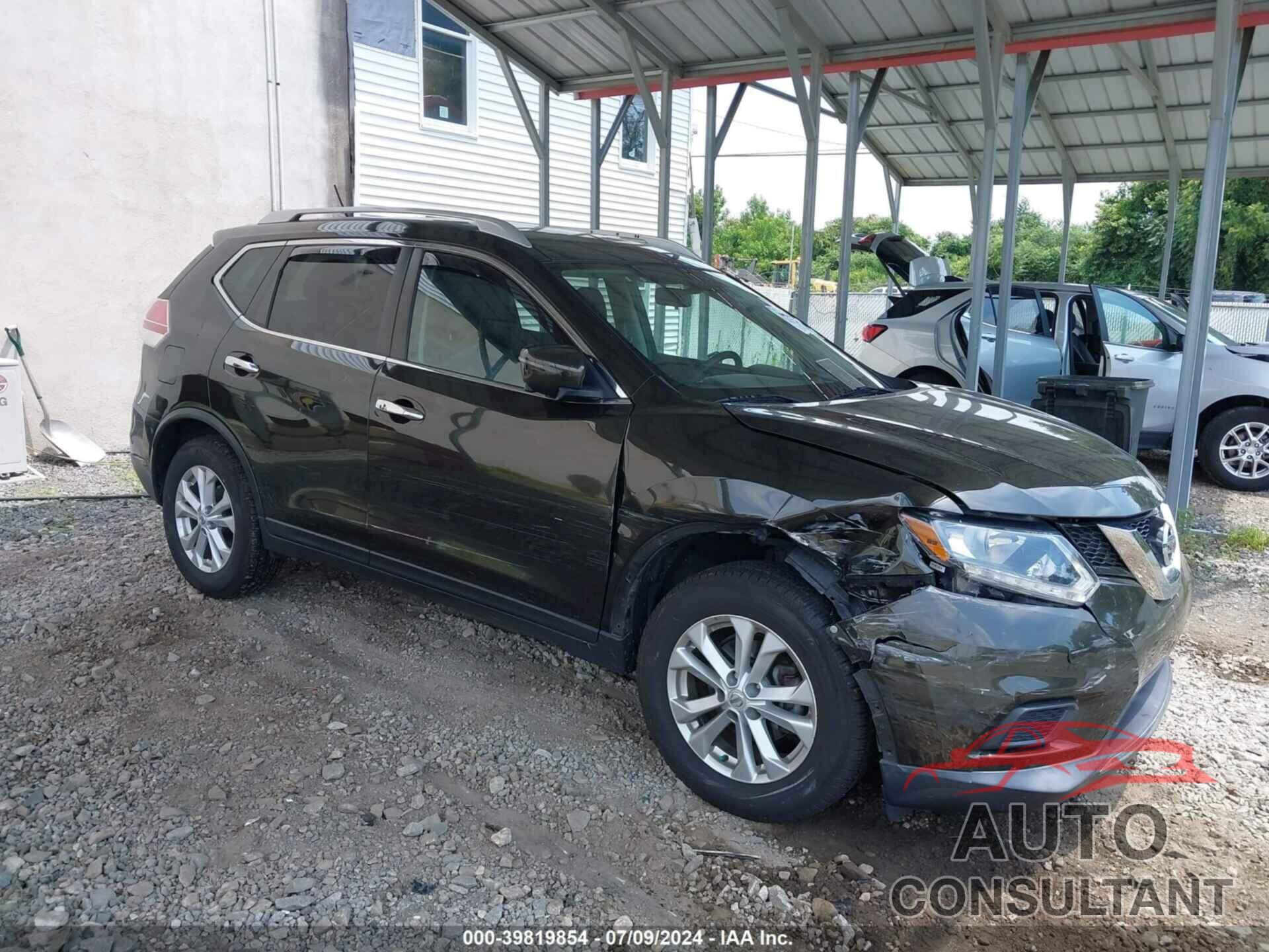 NISSAN ROGUE 2016 - KNMAT2MVXGP672145