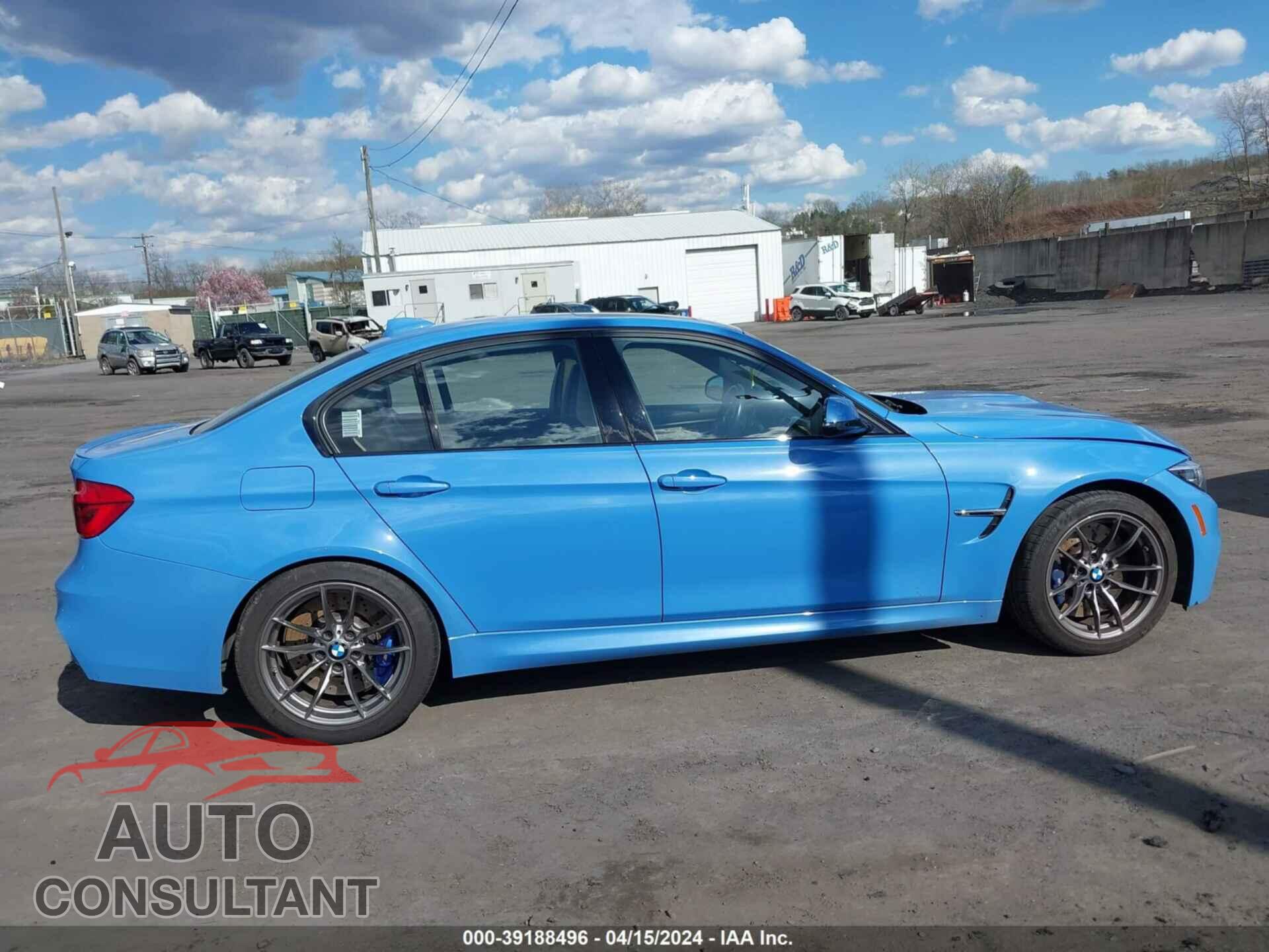 BMW M3 2018 - WBS8M9C54J5J78865