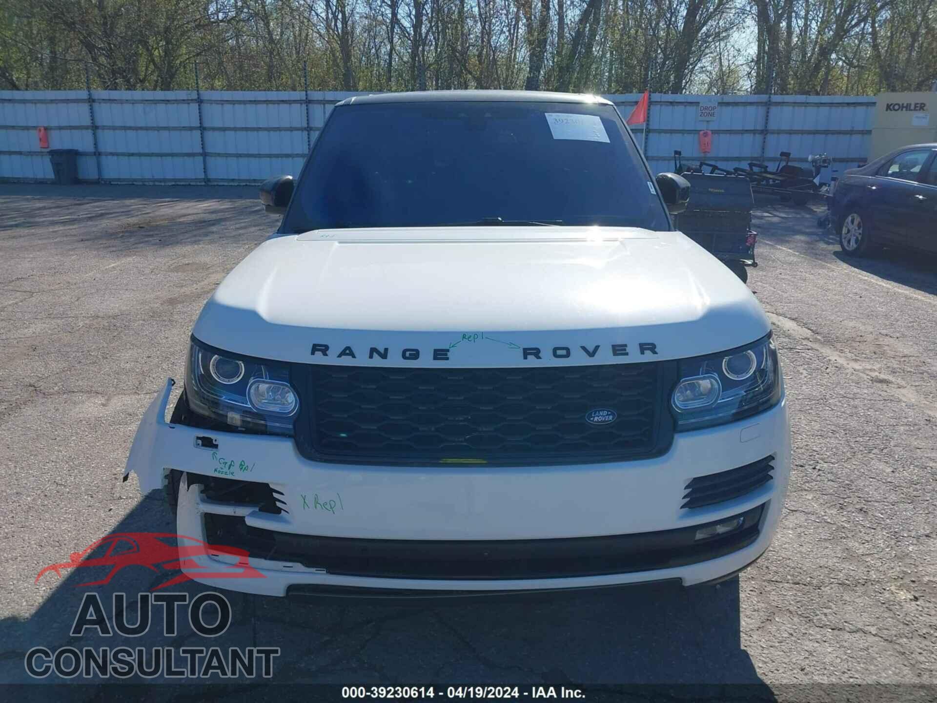LAND ROVER RANGE ROVER 2017 - SALGS2FE1HA369603