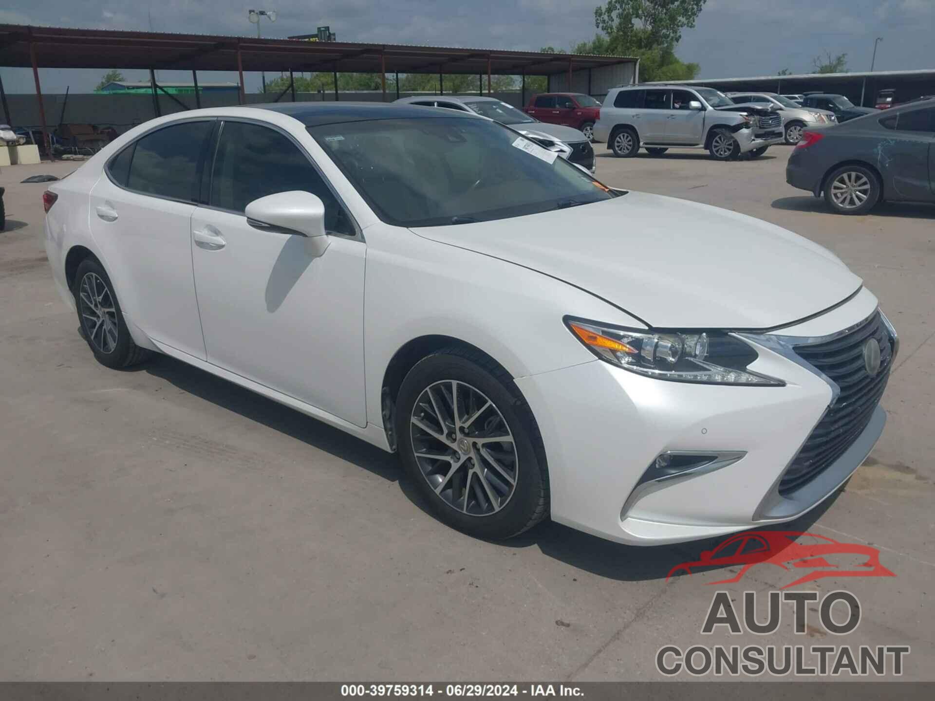 LEXUS ES 350 2017 - 58ABK1GG9HU039237