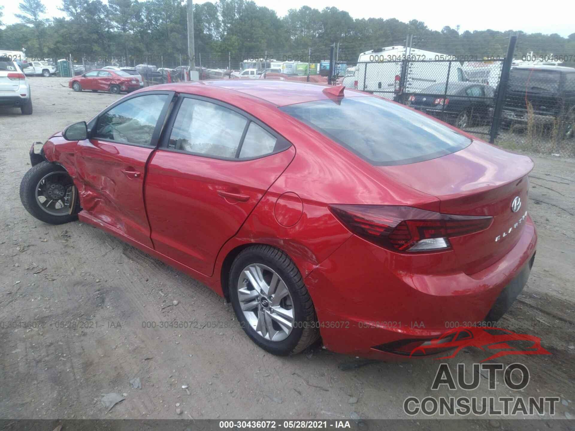 HYUNDAI ELANTRA 2020 - 5NPD84LF6LH562834