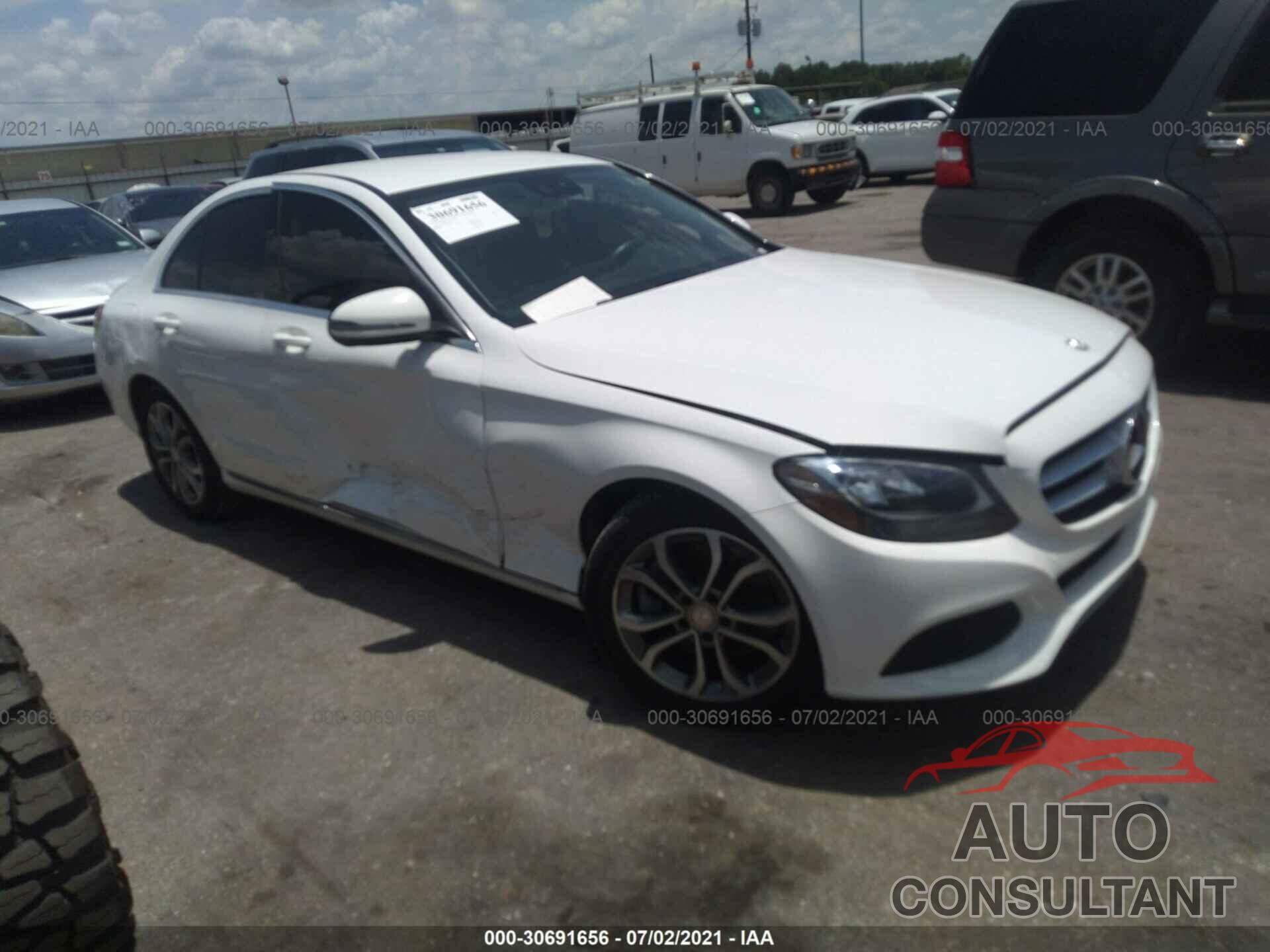 MERCEDES-BENZ C-CLASS 2016 - 55SWF4JB4GU123827