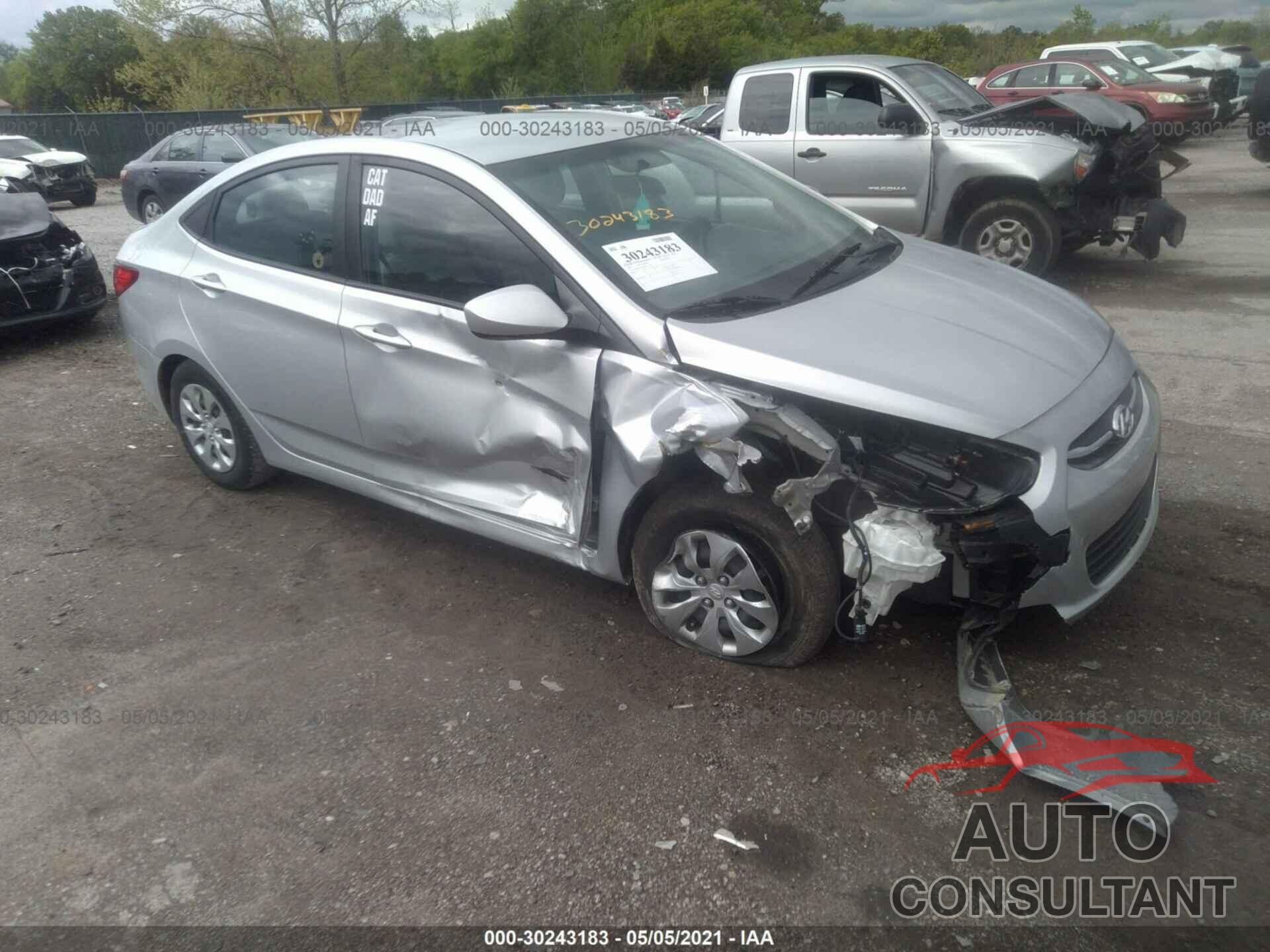 HYUNDAI ACCENT 2017 - KMHCT4AE4HU277238