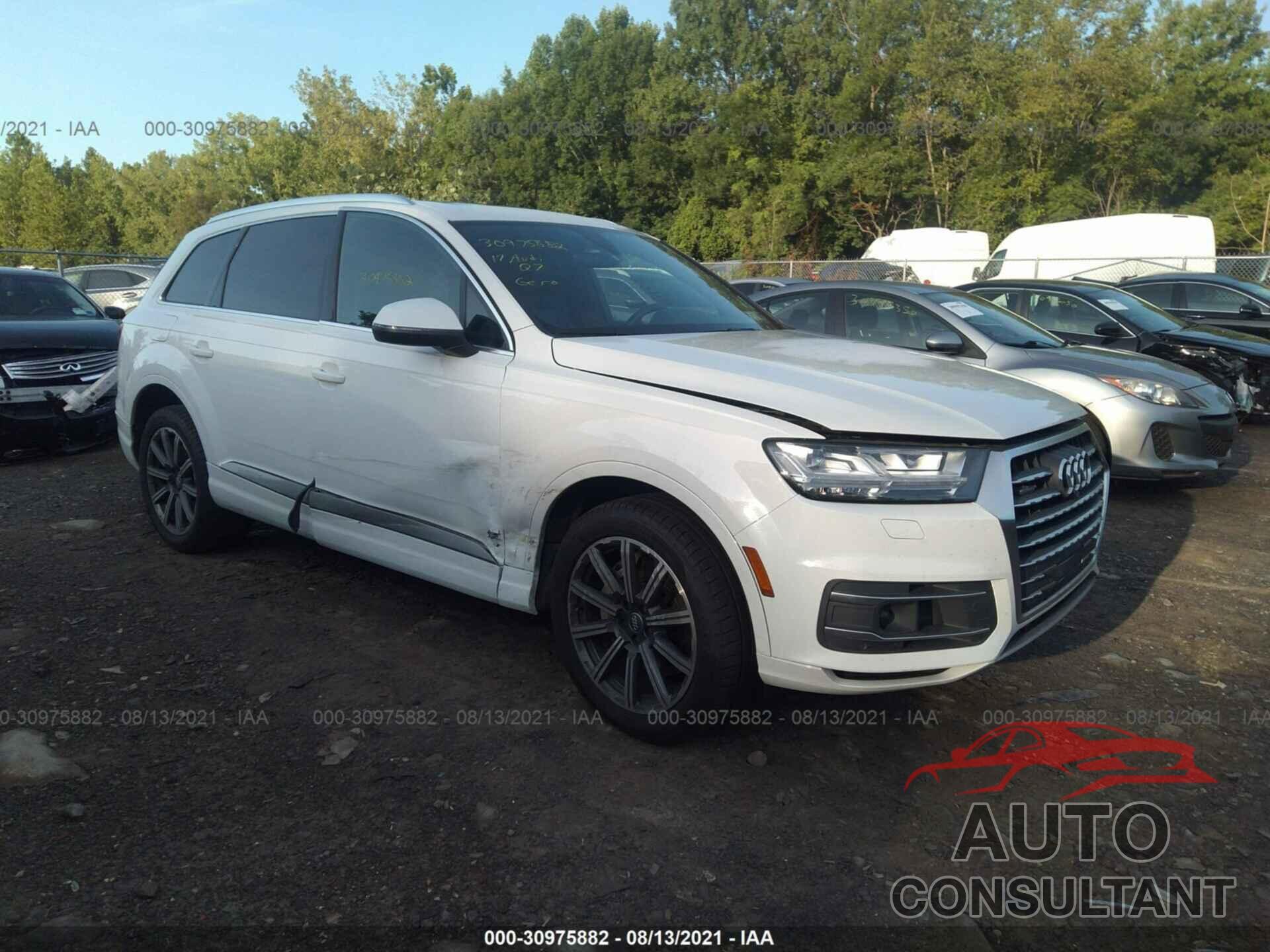 AUDI Q7 2017 - WA1LAAF72HD005977