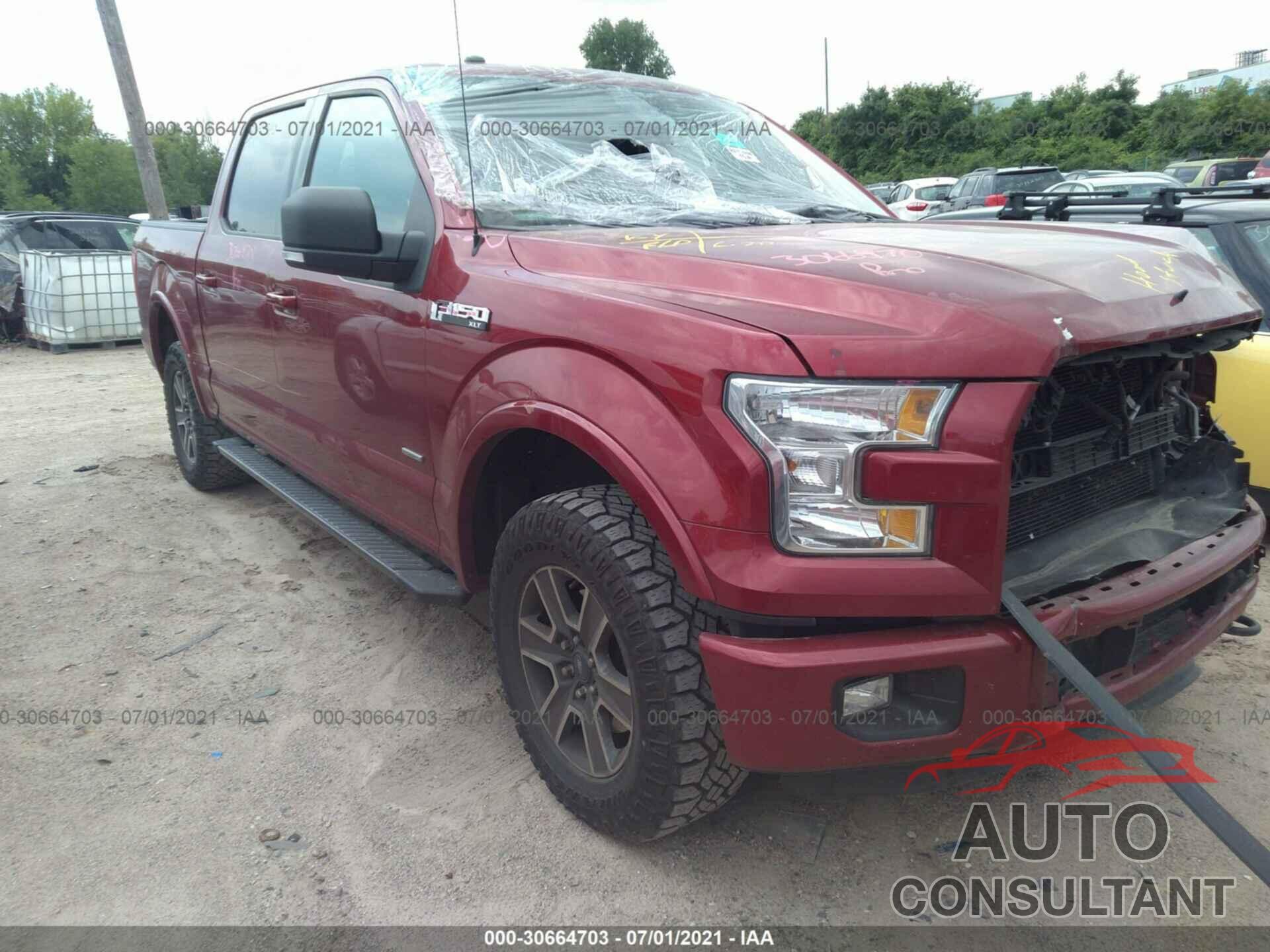 FORD F-150 2016 - 1FTEW1EG7GKD44164