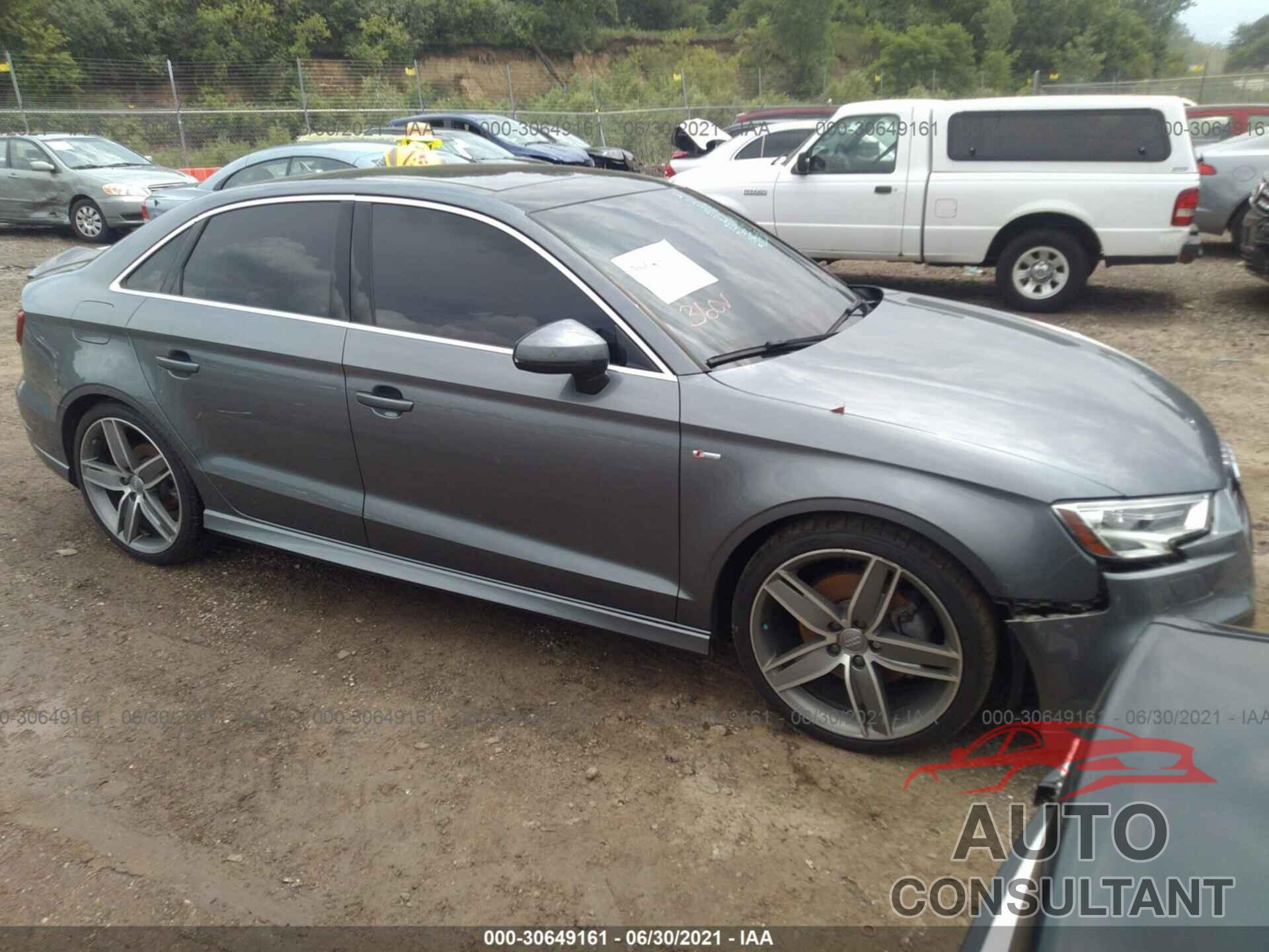 AUDI A3 SEDAN 2017 - WAUJ8GFF4H1019610