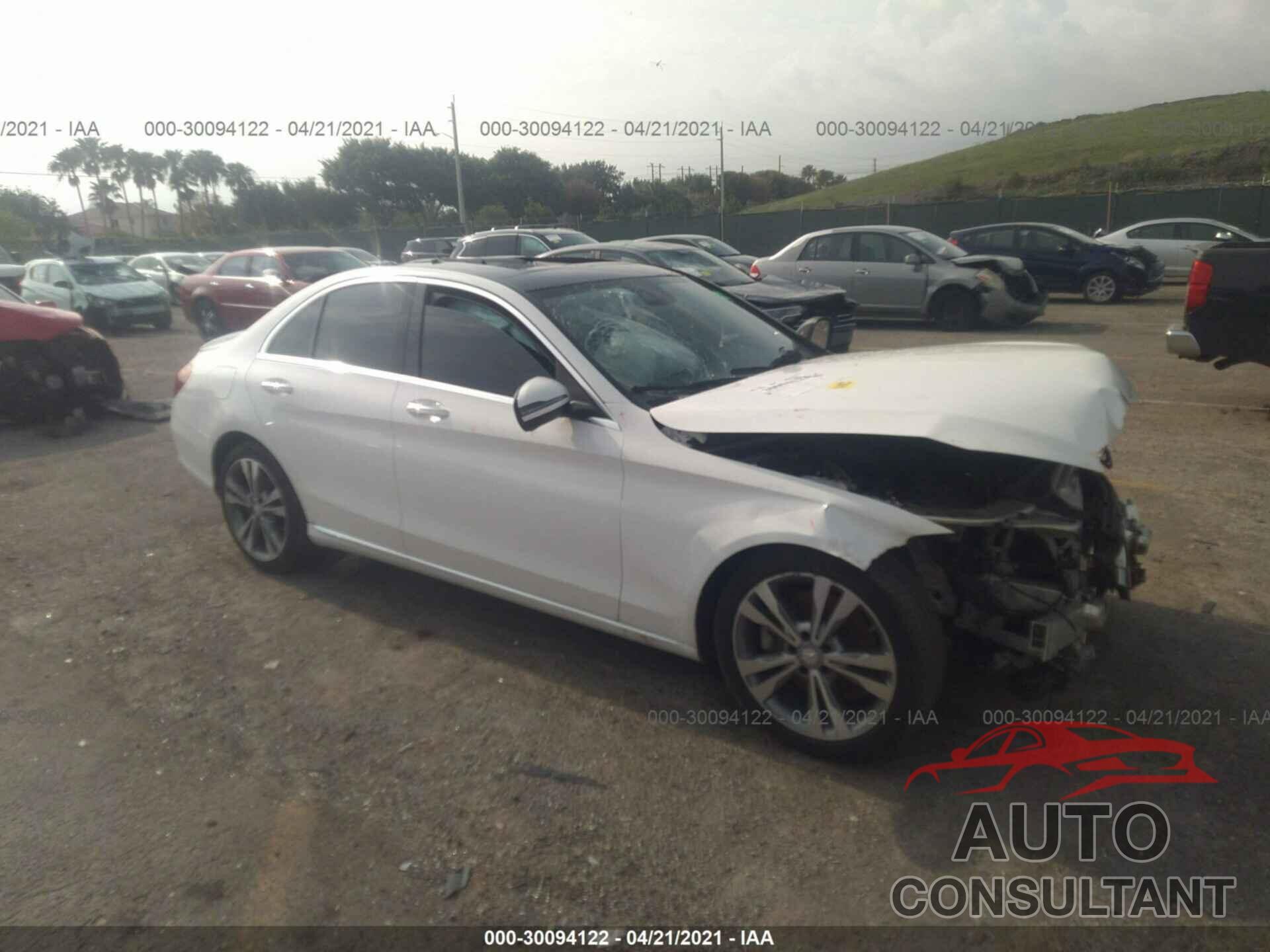 MERCEDES-BENZ C-CLASS 2016 - WDDWF4JB9GR143234