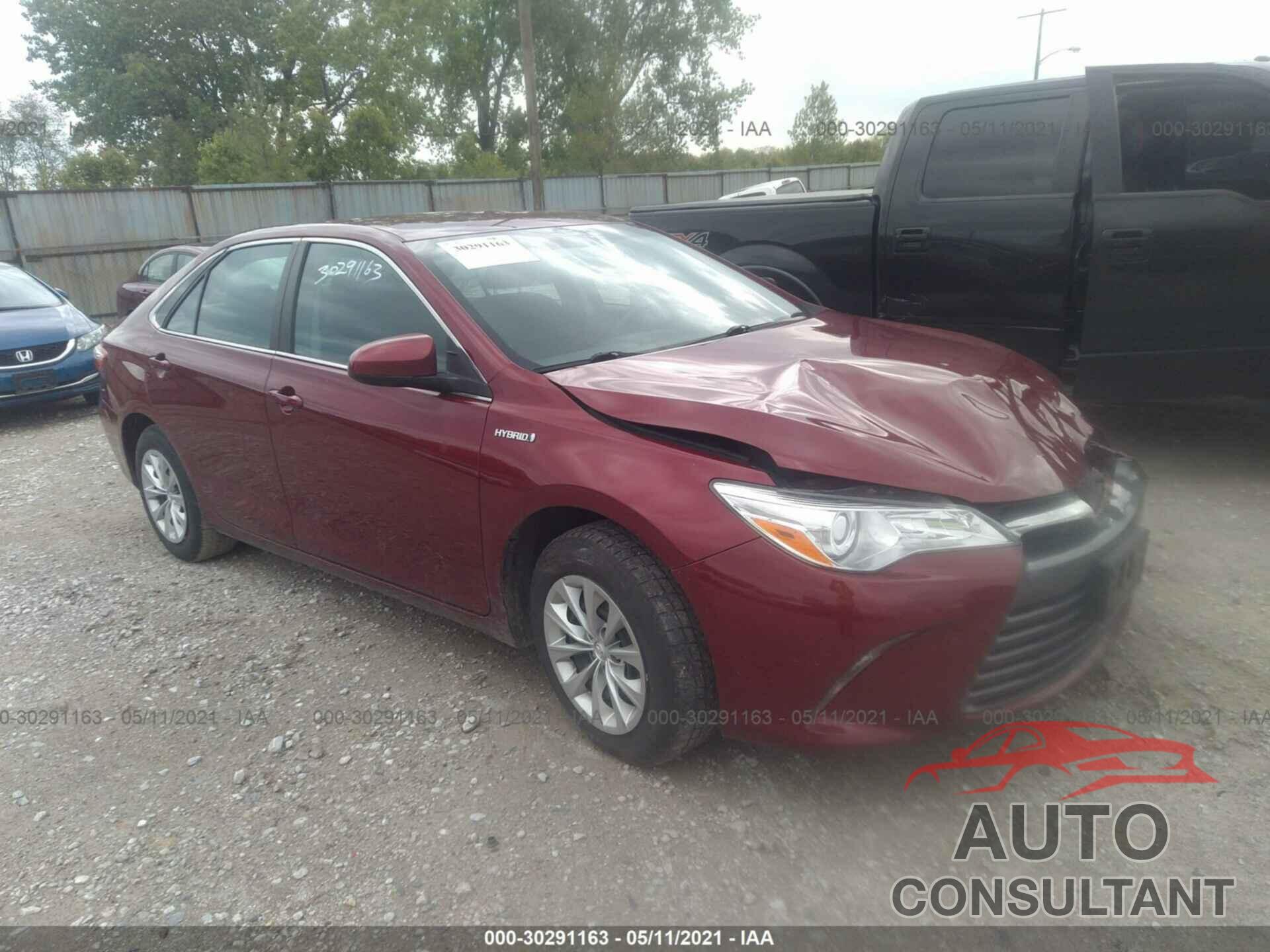 TOYOTA CAMRY 2017 - 4T1BD1FK7HU206251