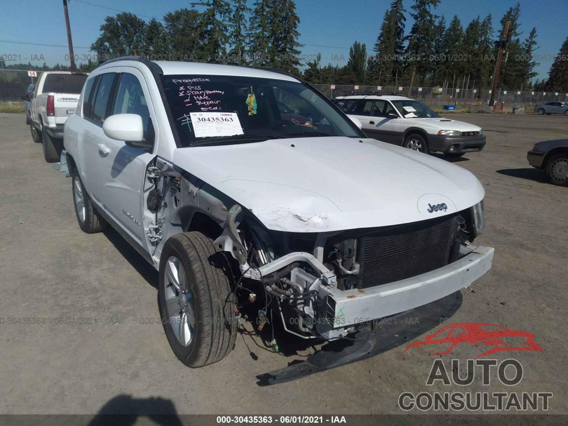 JEEP COMPASS 2016 - 1C4NJDEB3GD630814