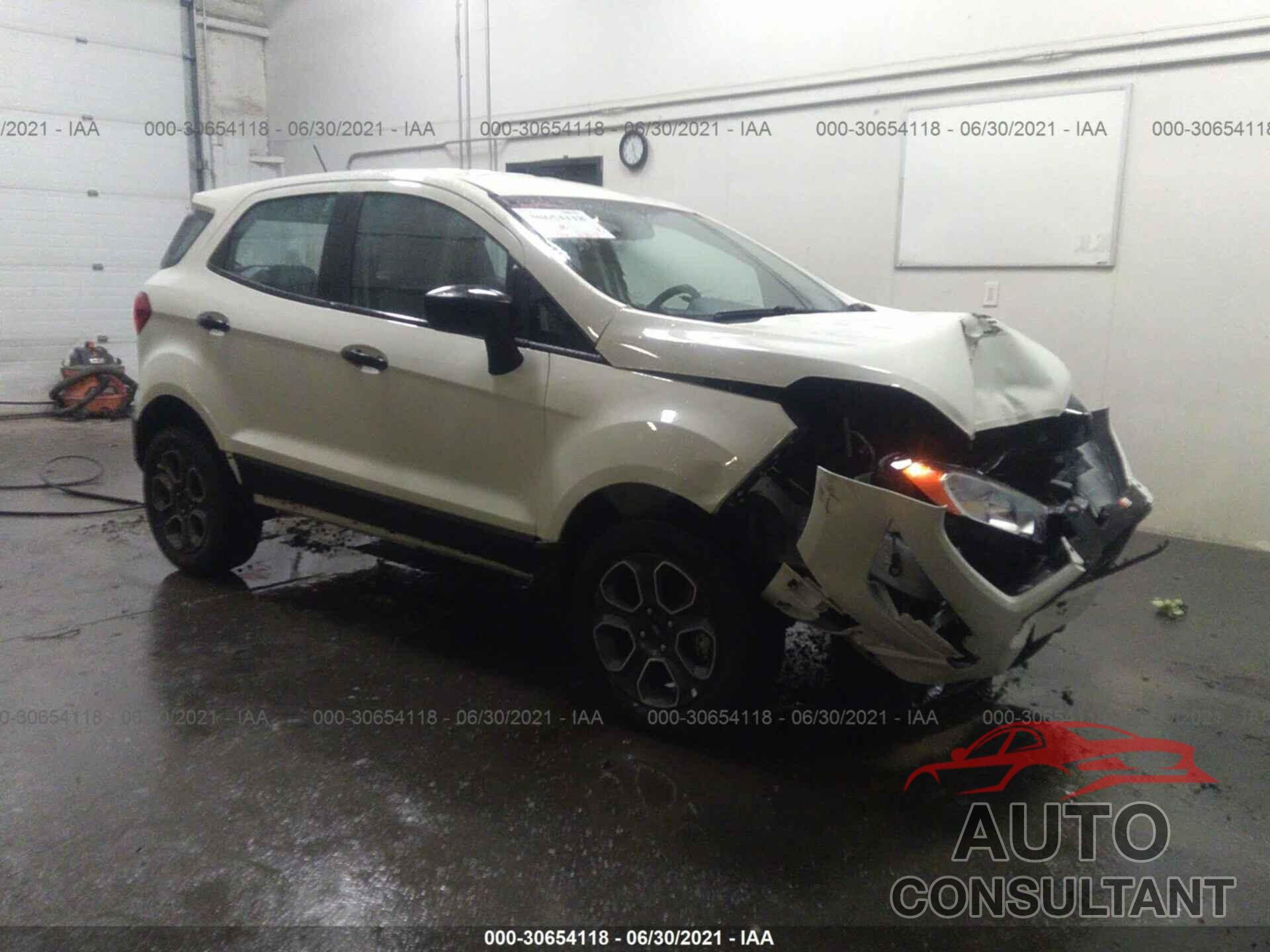 FORD ECOSPORT 2021 - MAJ6S3FL5MC401612