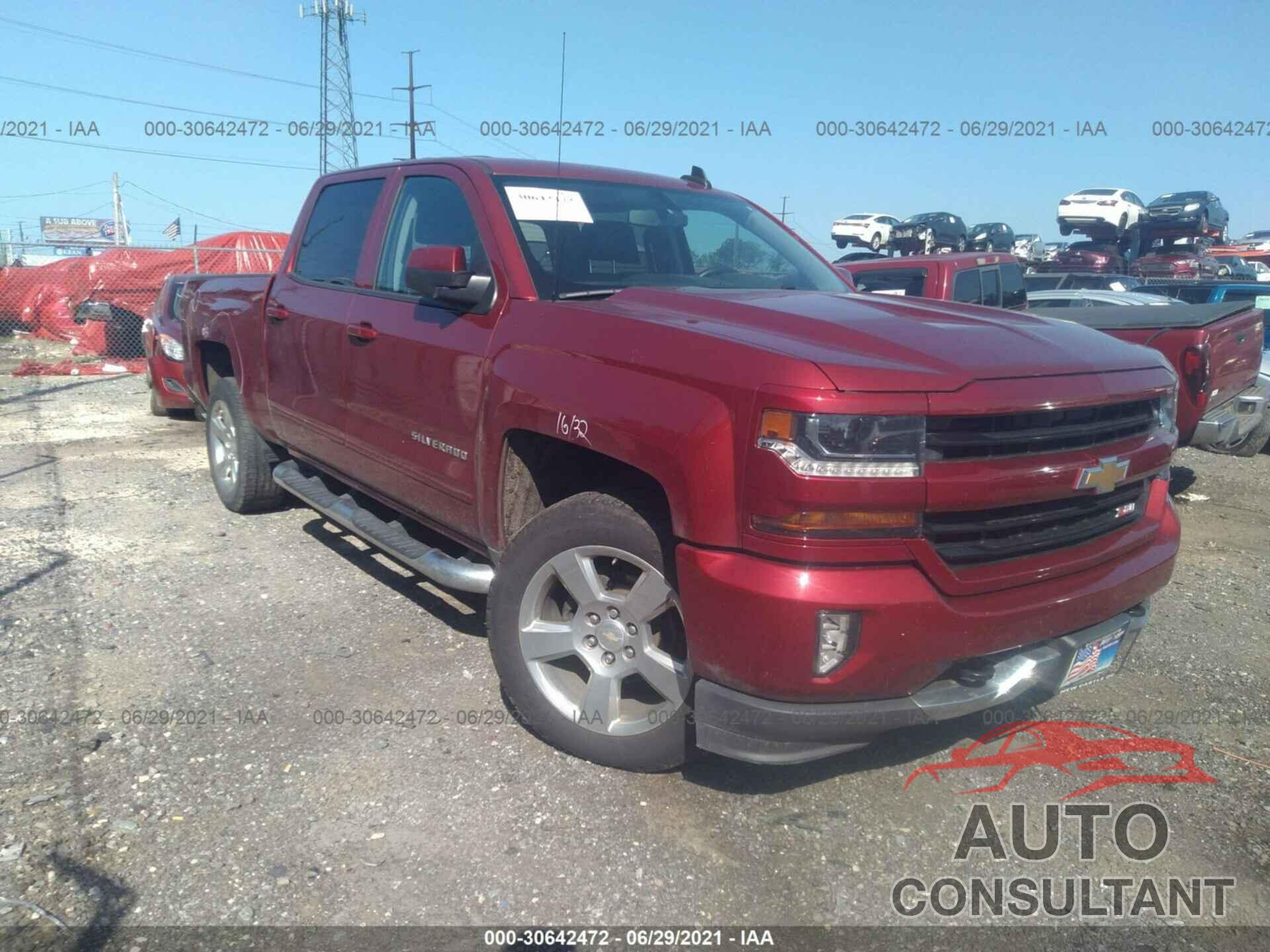 CHEVROLET SILVERADO 1500 2018 - 3GCUKREC7JG166127