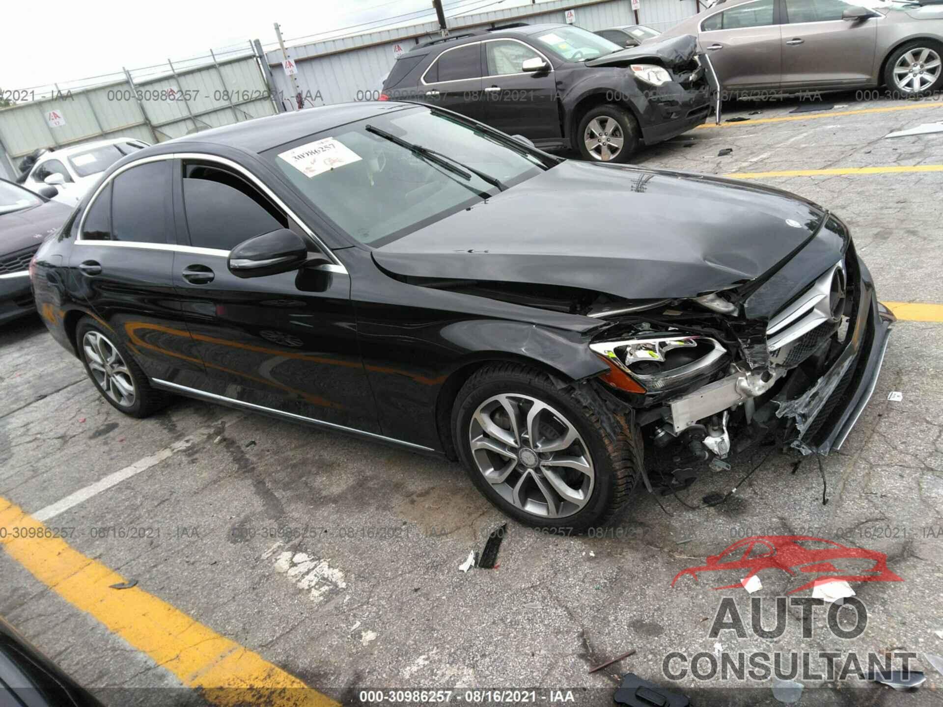 MERCEDES-BENZ C-CLASS 2016 - 55SWF4JBXGU124979