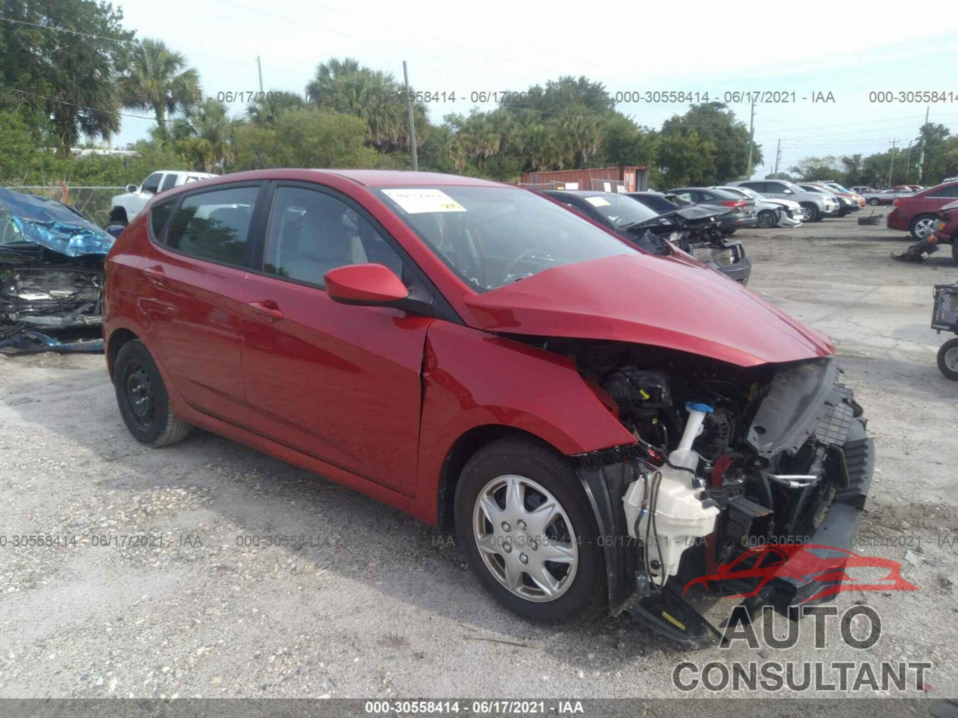 HYUNDAI ACCENT 2017 - KMHCT5AE3HU335166