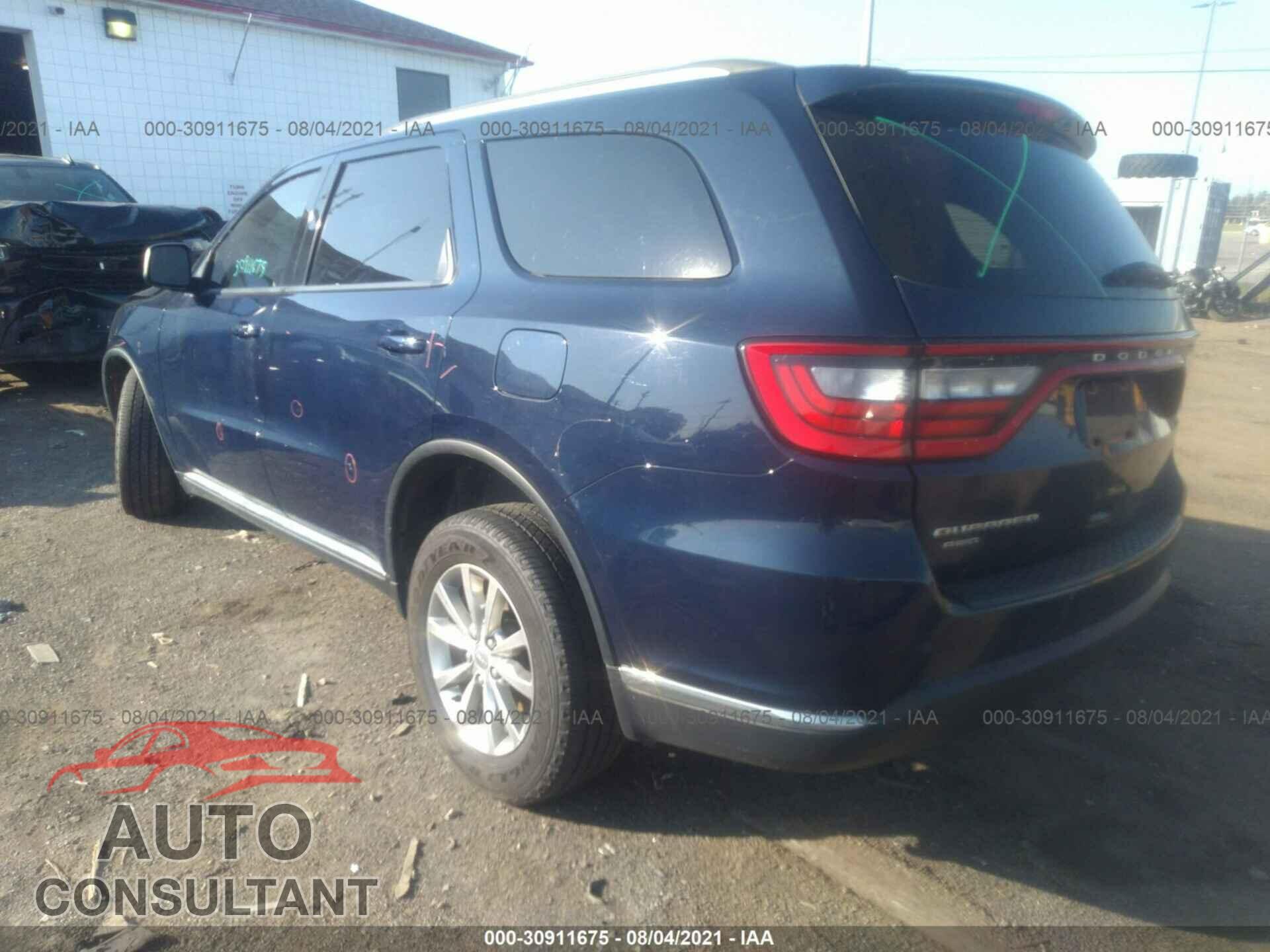 DODGE DURANGO 2017 - 1C4RDJAG6HC857480