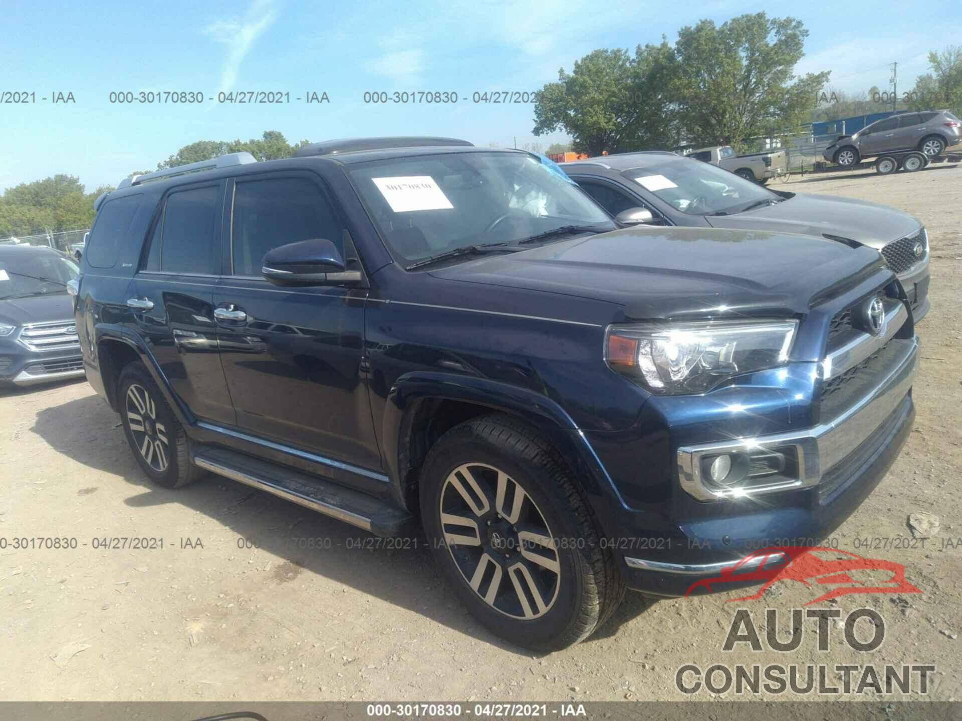 TOYOTA 4RUNNER 2016 - JTEBU5JR4G5345113