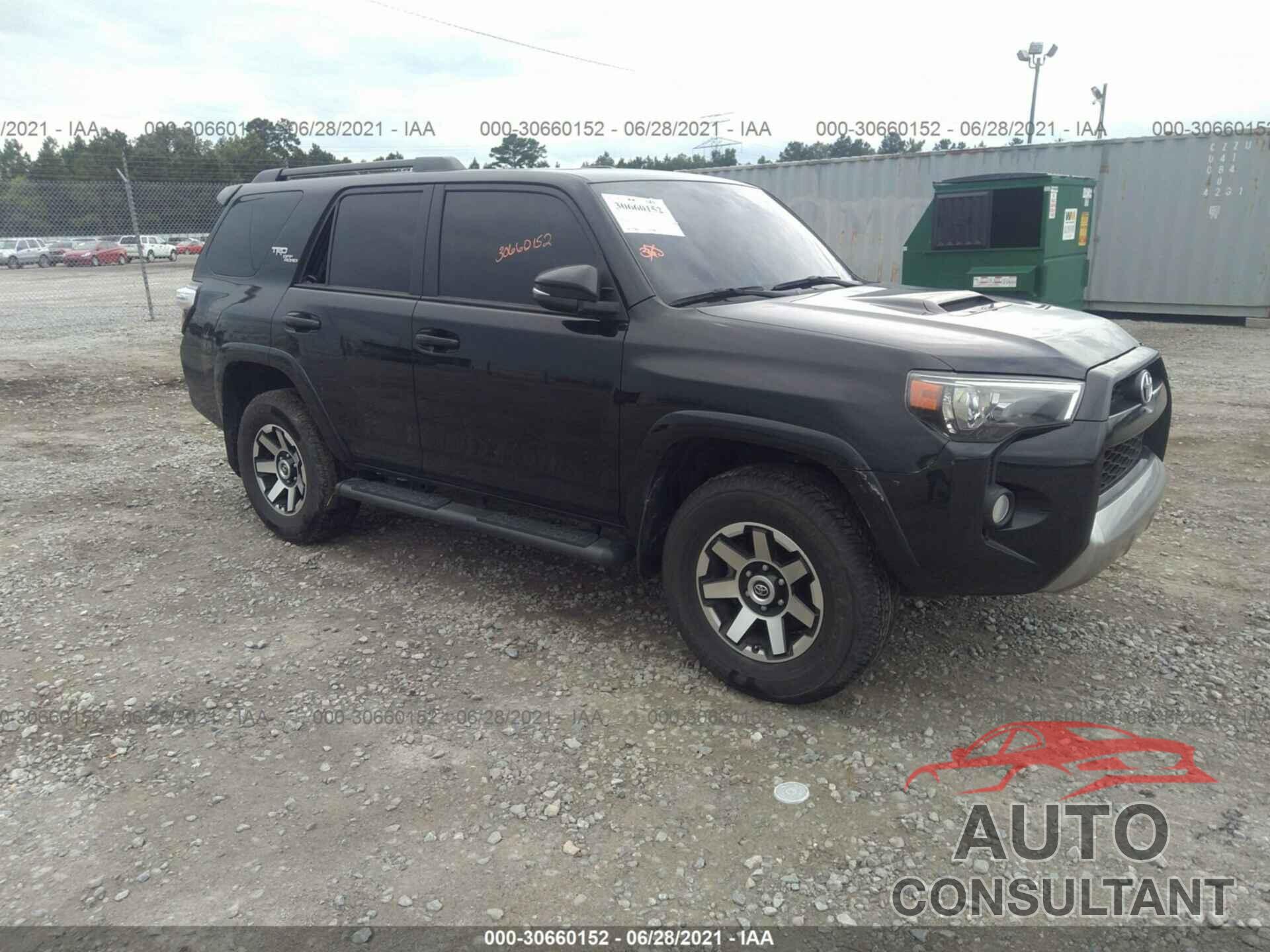 TOYOTA 4RUNNER 2019 - JTEBU5JR5K5715199