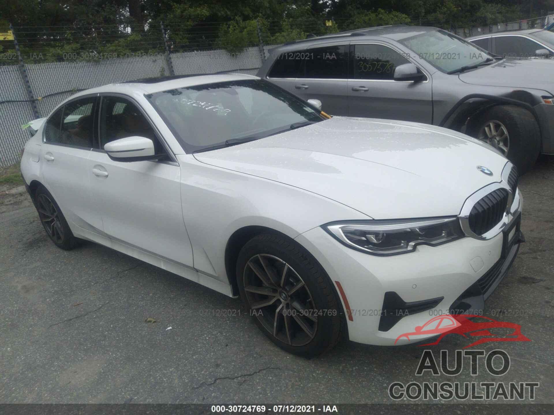 BMW 3 SERIES 2021 - 3MW5R7J07M8B93663