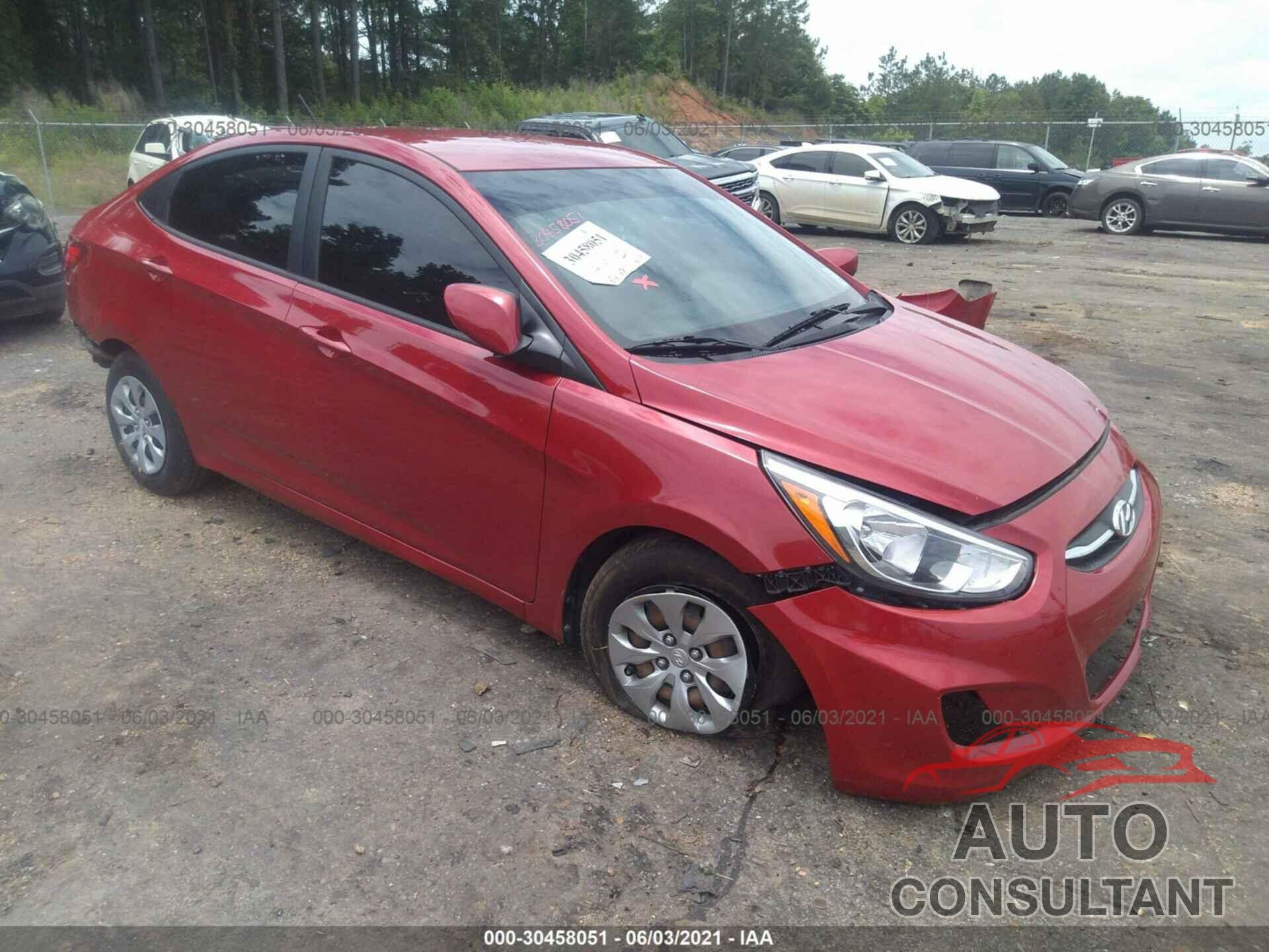 HYUNDAI ACCENT 2016 - KMHCT4AE5GU991202