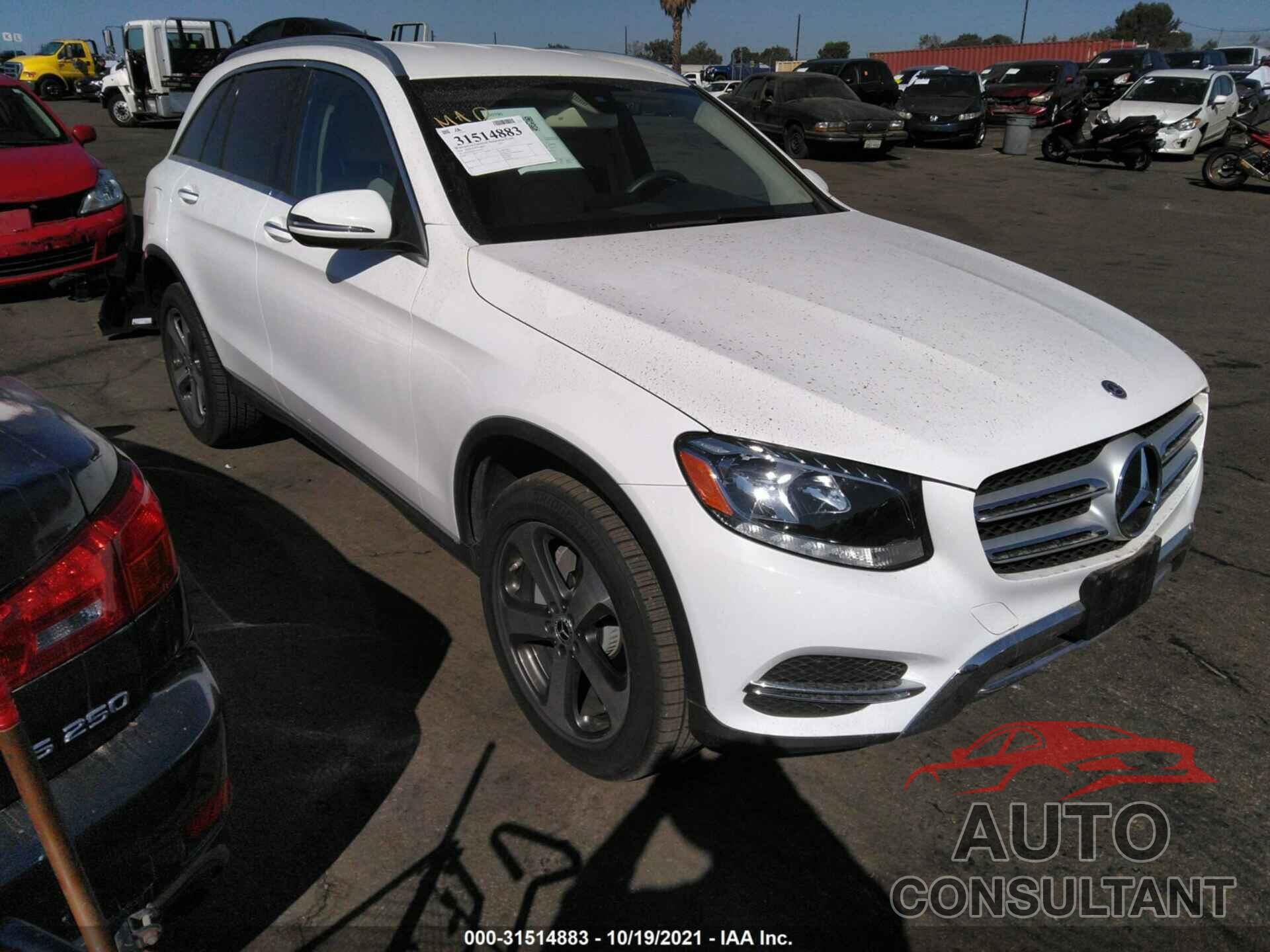 MERCEDES-BENZ GLC 2018 - WDC0G4JB3JV034645