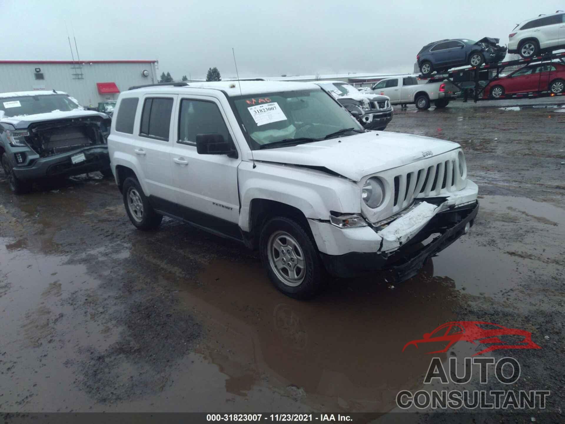 JEEP PATRIOT 2017 - 1C4NJRBB3HD145155