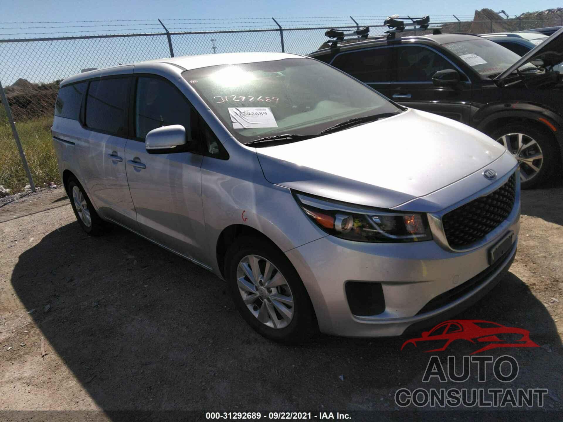 KIA SEDONA 2017 - KNDMB5C11H6241989