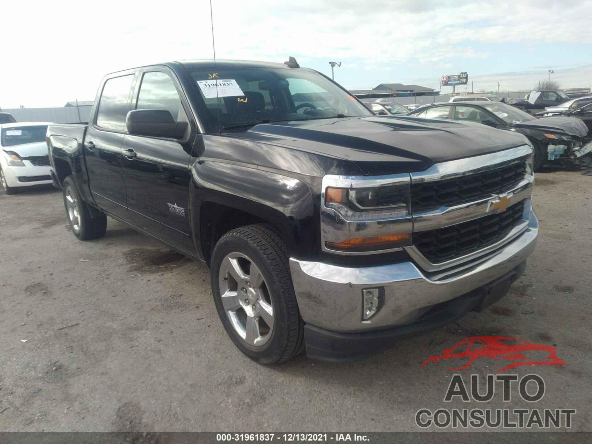 CHEVROLET SILVERADO 1500 2017 - 3GCPCREC2HG329528