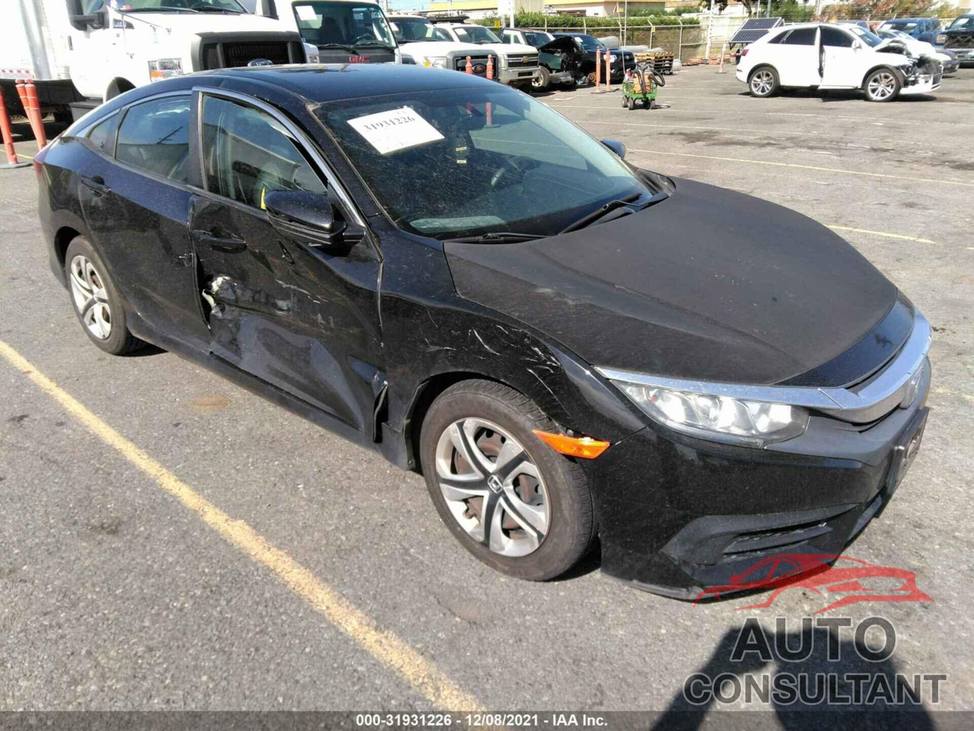 HONDA CIVIC SEDAN 2016 - 2HGFC2F5XGH542679