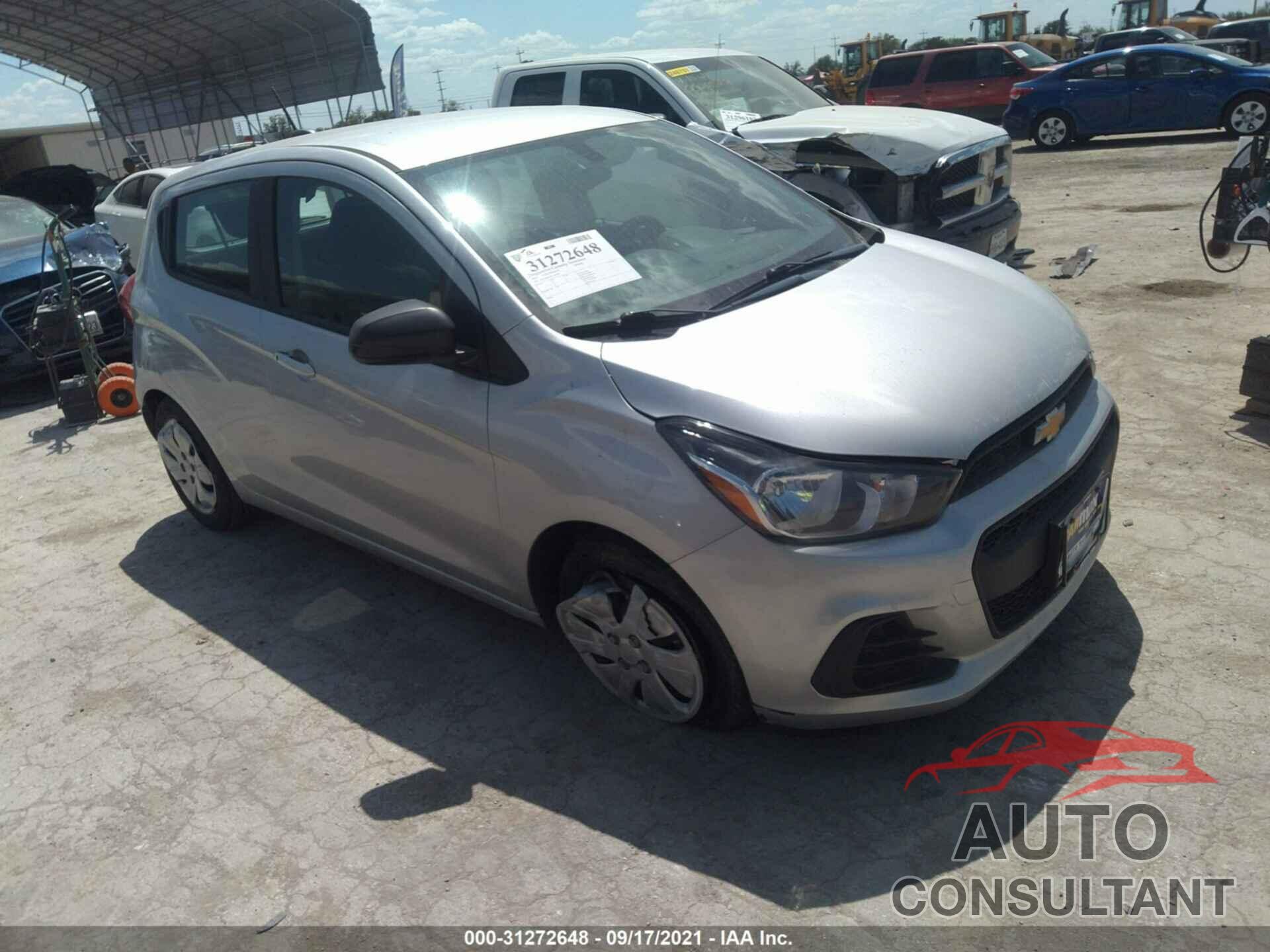 CHEVROLET SPARK 2018 - KL8CB6SA3JC467941