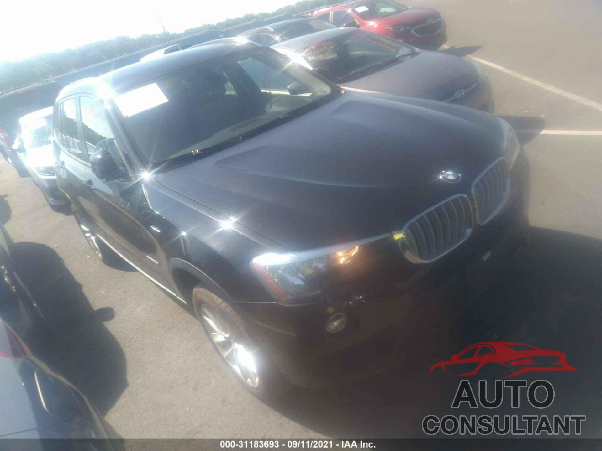 BMW X3 2017 - 5UXWX9C53H0T09909