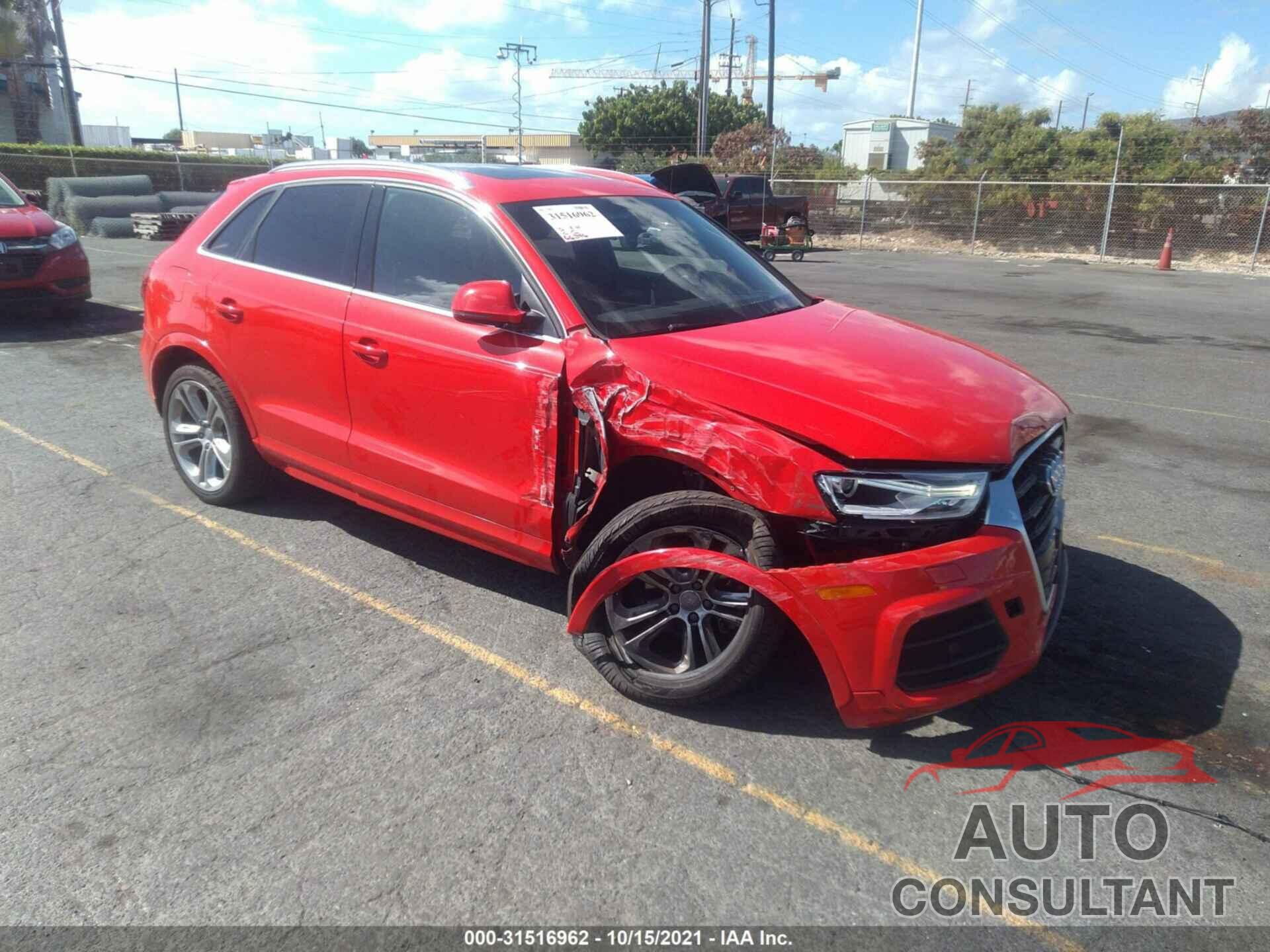 AUDI Q3 2016 - WA1EFCFSXGR006113