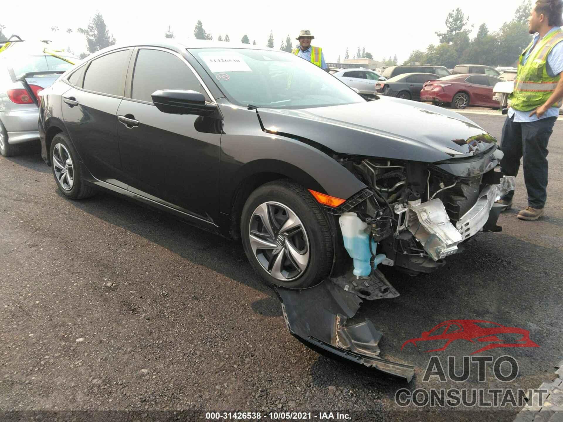 HONDA CIVIC SEDAN 2019 - 19XFC2F63KE205699